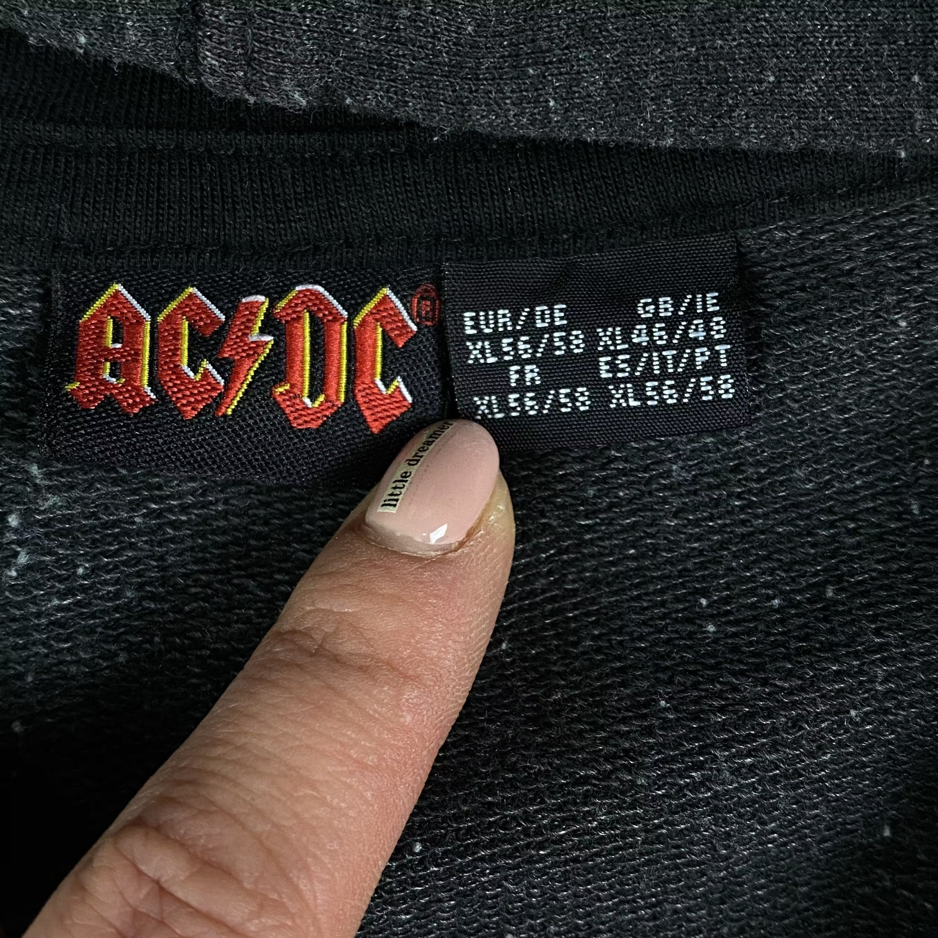 AC/DC × Band Tees × Vintage Mens Hoodies ACDC AC/DC Vintage Size XL Size US XL / EU 56 / 4 - 4 Thumbnail