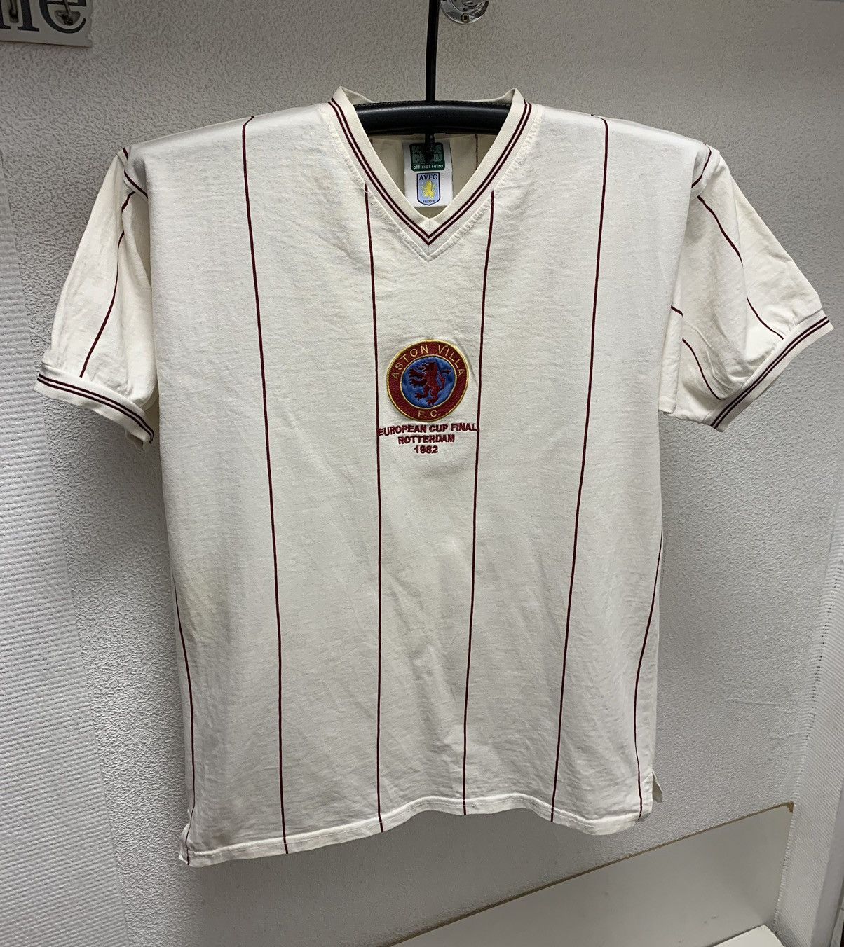Vintage Aston Villa European cup Rotterdam 1982 vintage t-shirt L sz Size US L / EU 52-54 / 3 - 1 Thumbnail