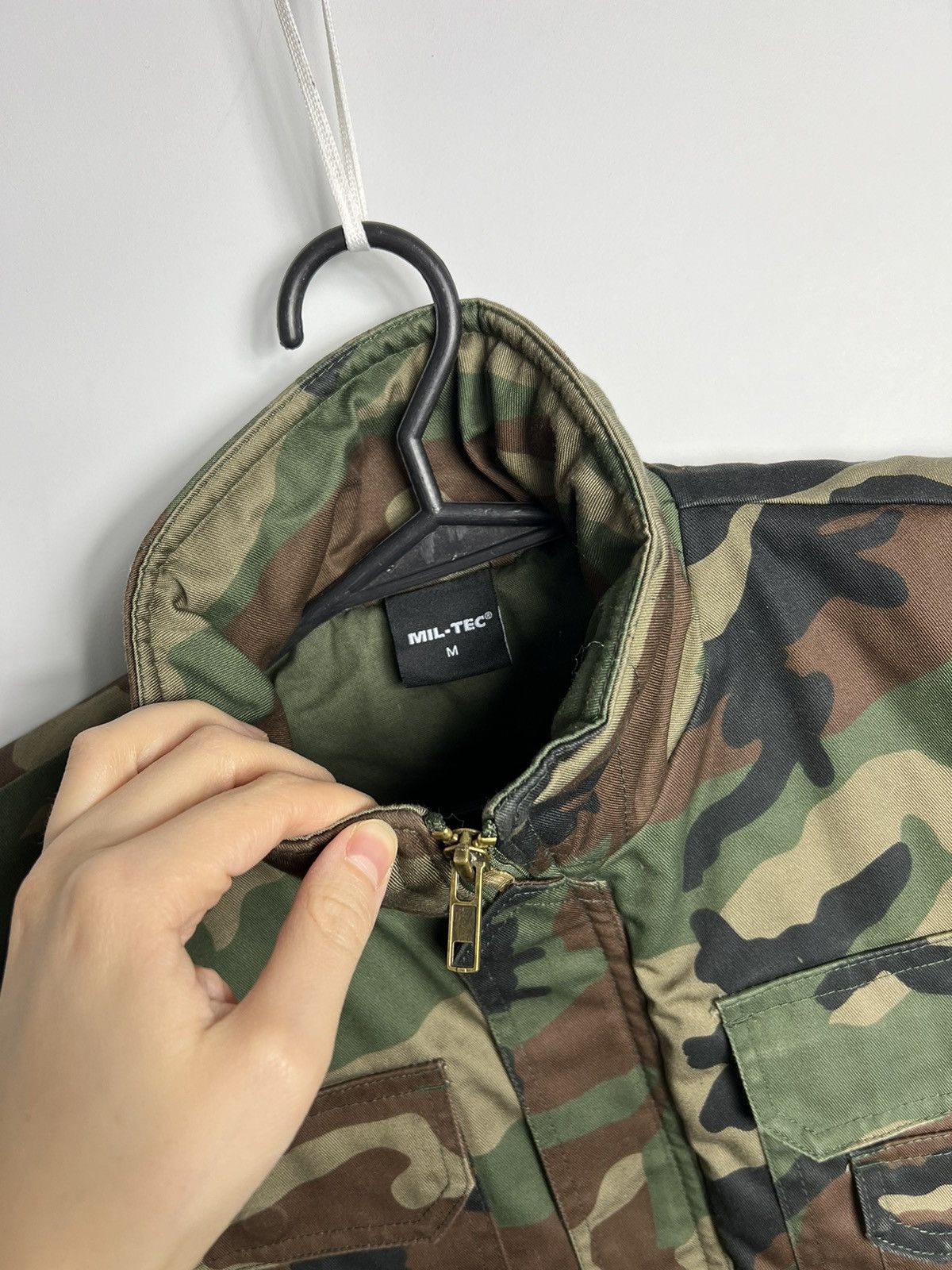MIL-TEC × Vintage Jacket Vest Mil Tec camo military army vintage Size US M / EU 48-50 / 2 - 3 Thumbnail