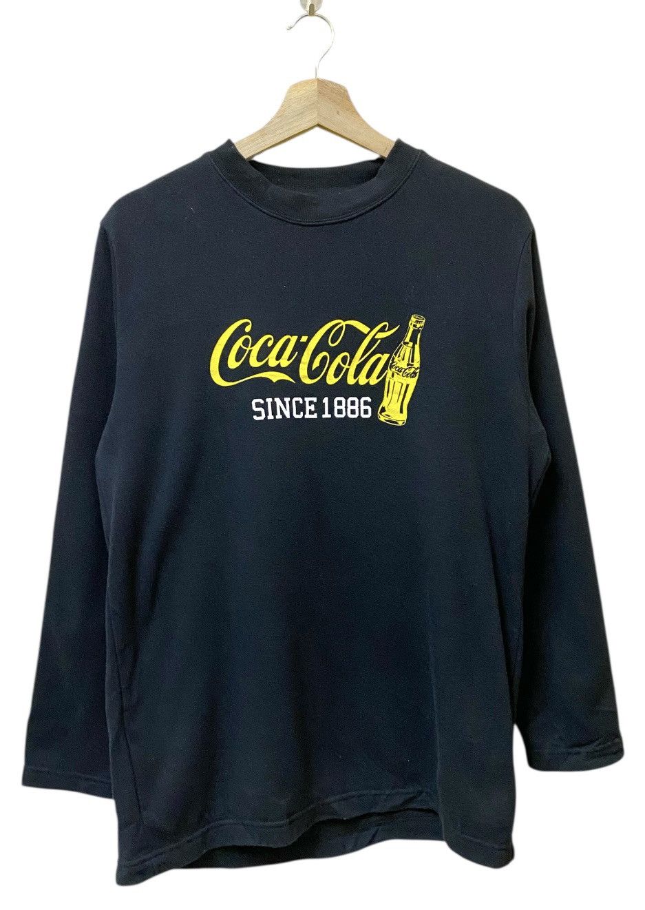 Coca Cola Coca Cola Long Sleeve Tshirt Crewneck Tee Size US M / EU 48-50 / 2 - 1 Thumbnail