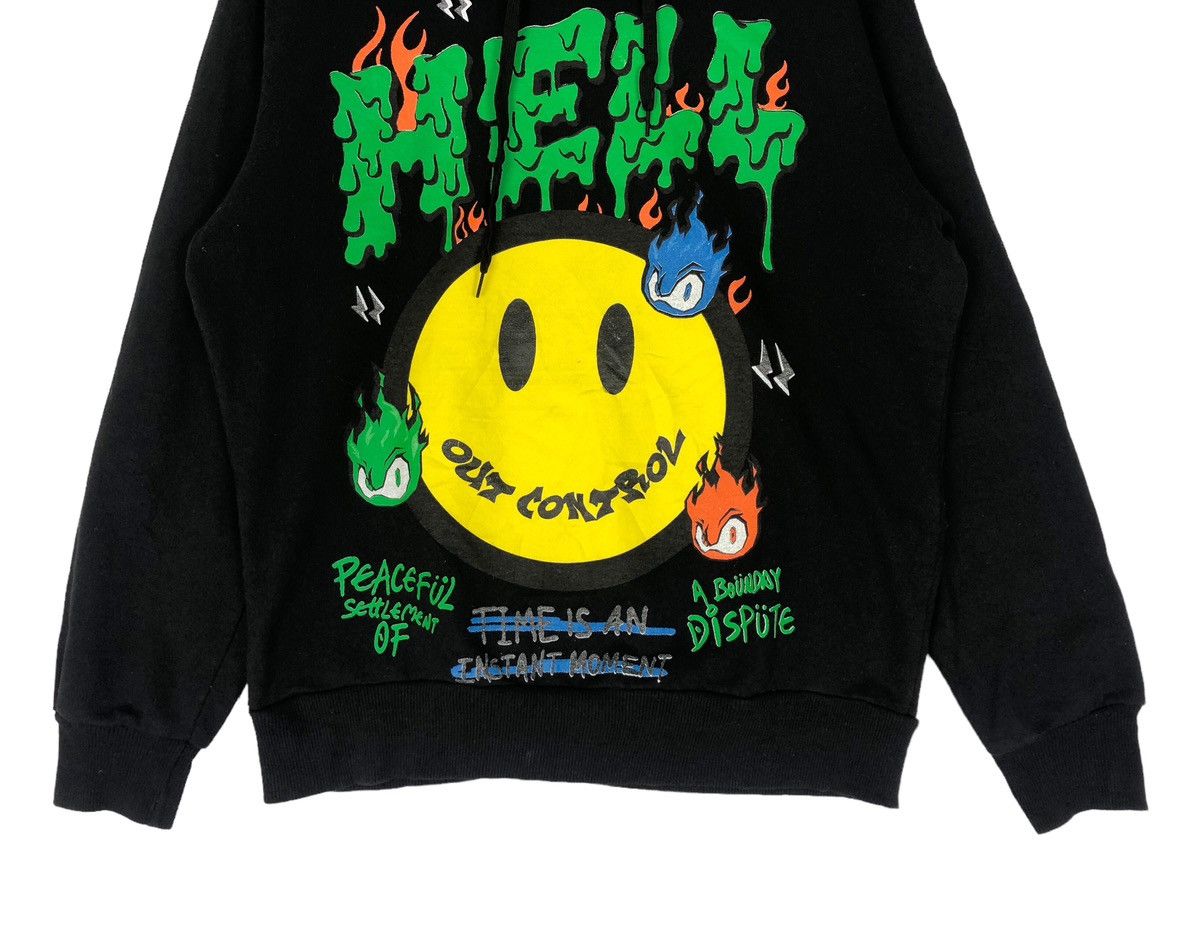 Japanese Brand Smile HELL Out Control Graphics Hoodie Size US L / EU 52-54 / 3 - 4 Thumbnail