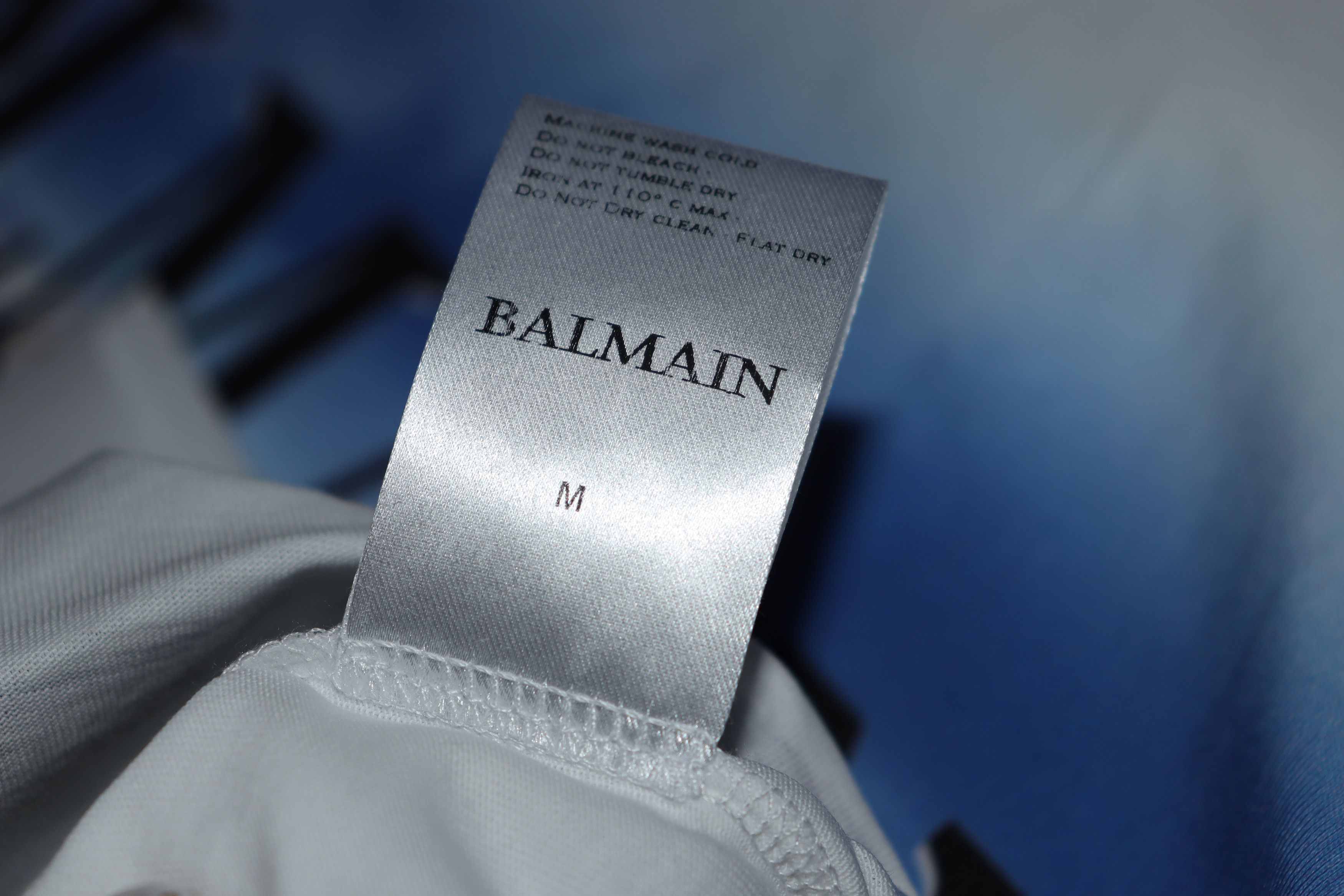 Balmain o1rshd1 T-Shirt in White Size US M / EU 48-50 / 2 - 10 Thumbnail