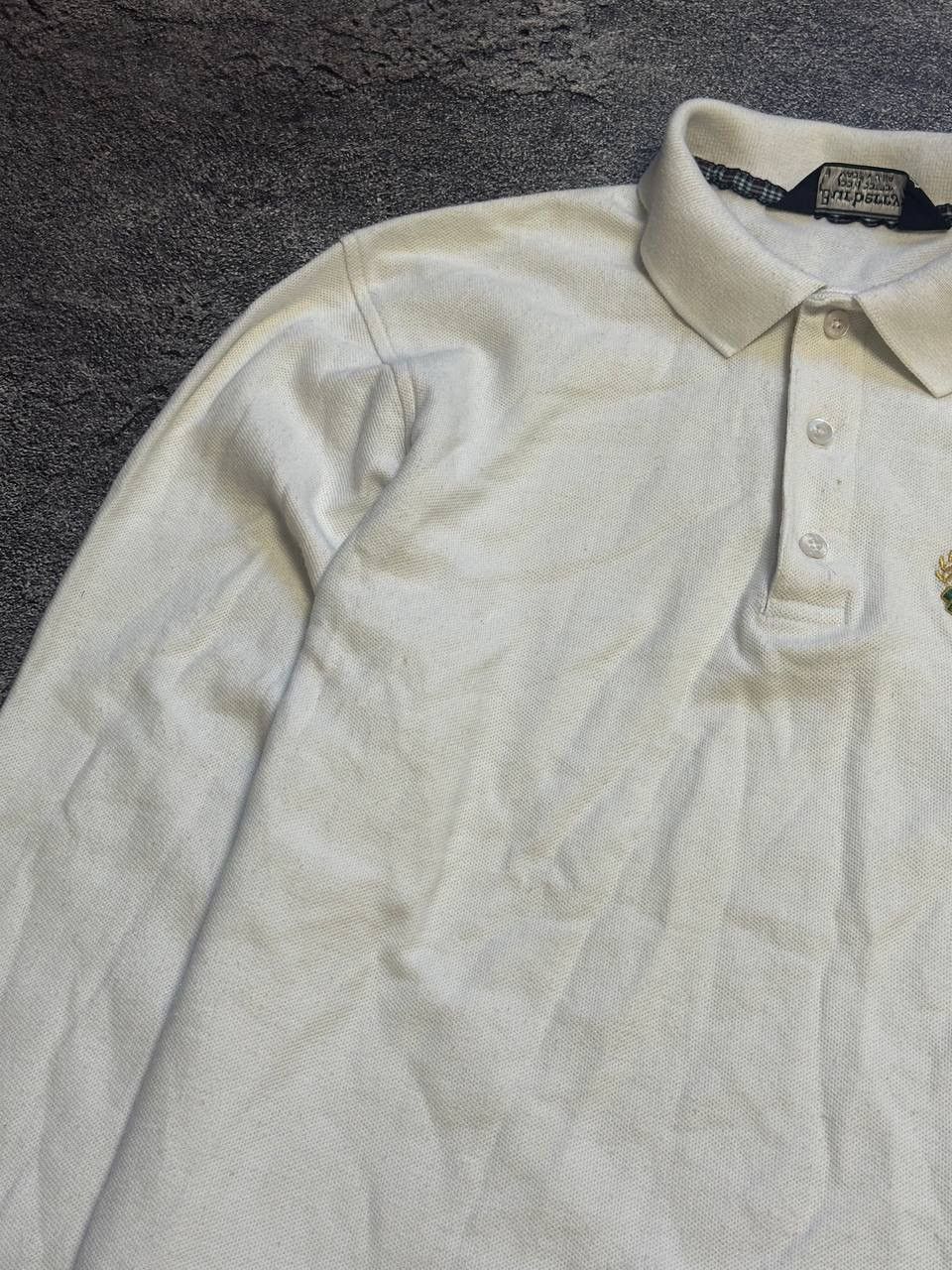Burberry × Vintage Vintage Burberrys Embroidered Logo Polo Tee Size US S / EU 44-46 / 1 - 3 Thumbnail