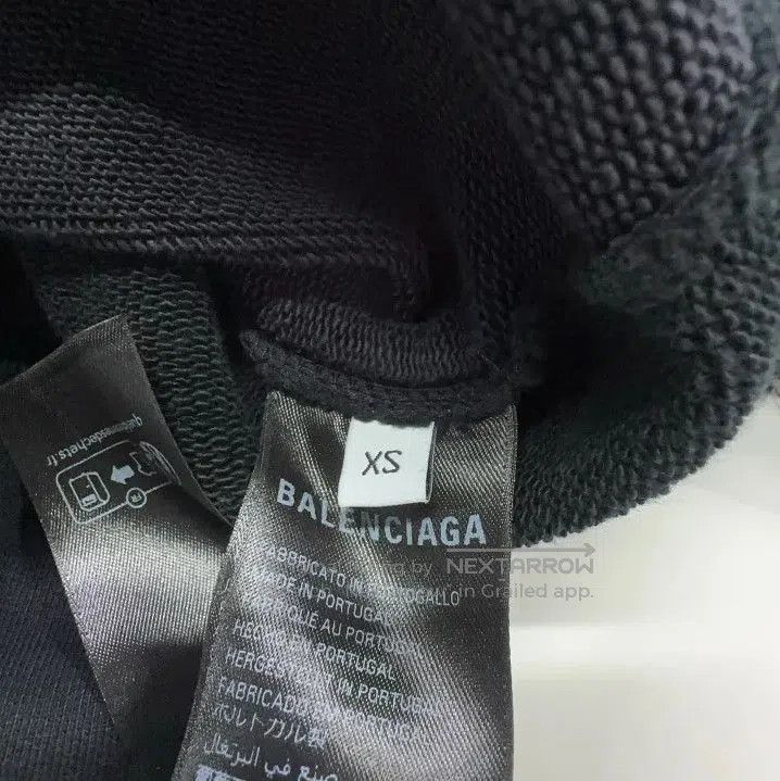 Balenciaga Balenciaga Black Logo Print Long Sleeve Sweatshirt. Size US XS / EU 42 / 0 - 5 Thumbnail