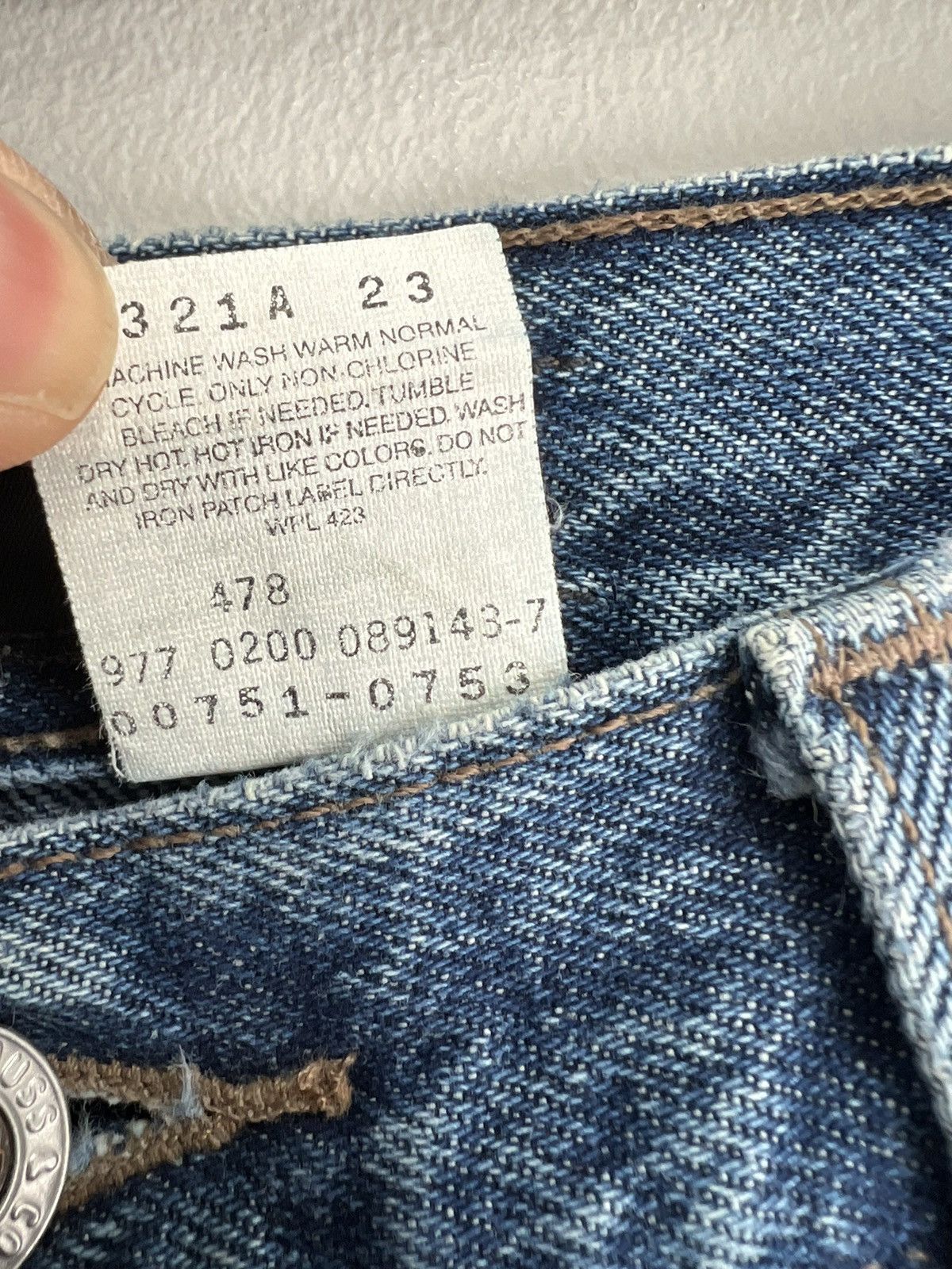 Levi's Vintage Levis Silver Tab Student Denim Jeans Pants Usa 27x28 Size US 27 - 5 Thumbnail