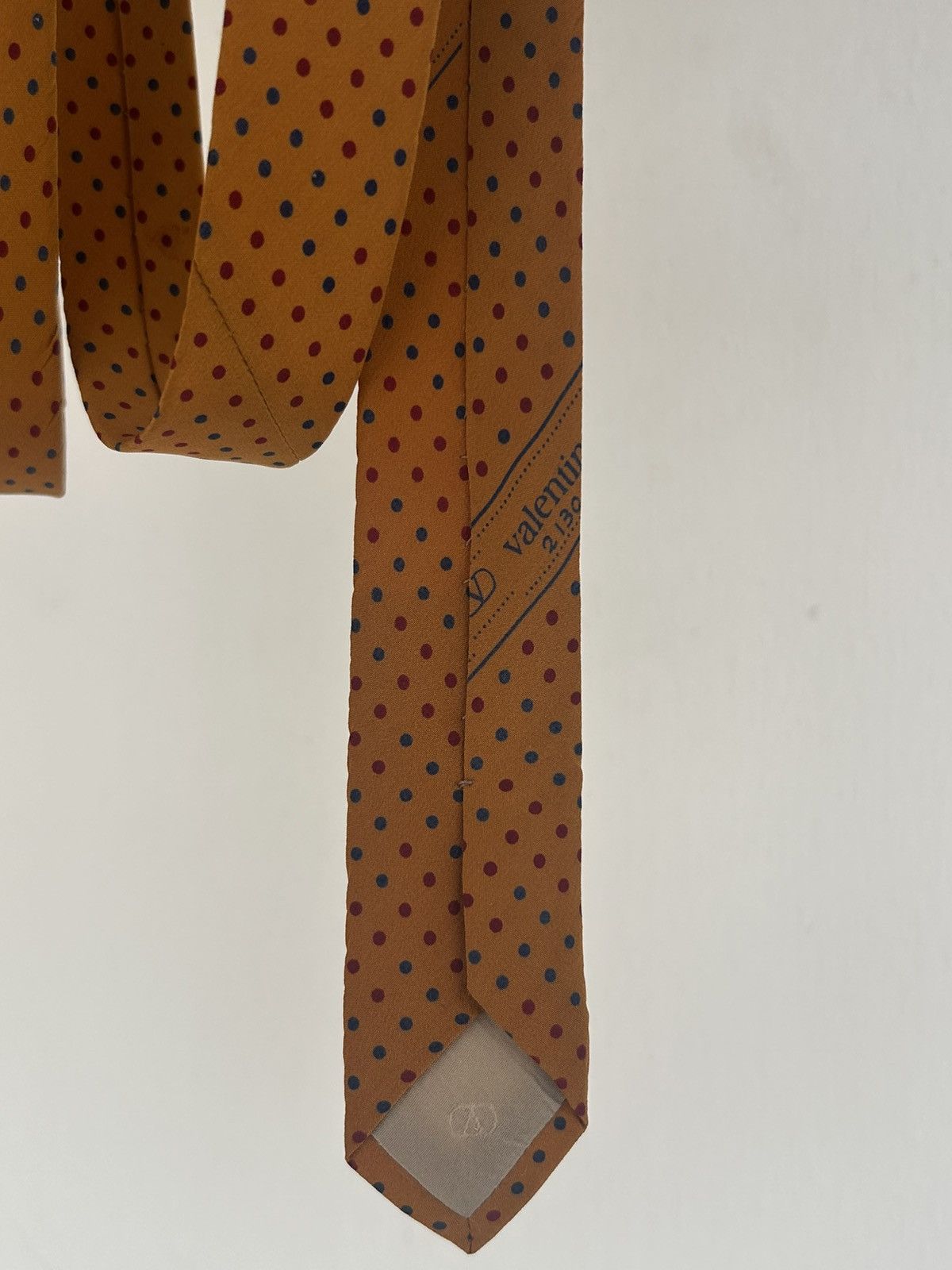 Valentino Valentino Vintage Tie Orange Size ONE SIZE - 4 Thumbnail