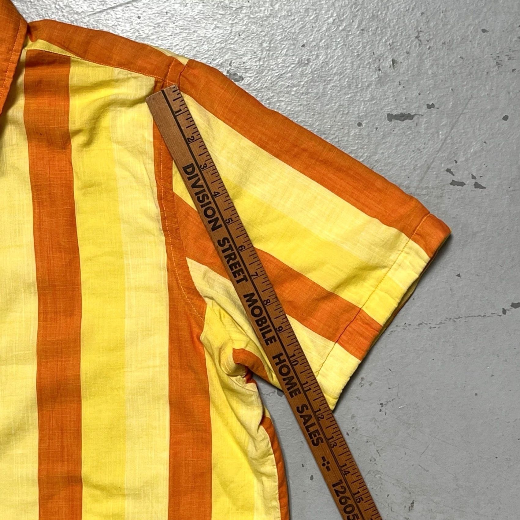 Todd Snyder Todd Snyder x ALBIATE Striped Button Shirt Terry Cloth Lined Loop Collar Stripe L Size US L / EU 52-54 / 3 - 7 Thumbnail