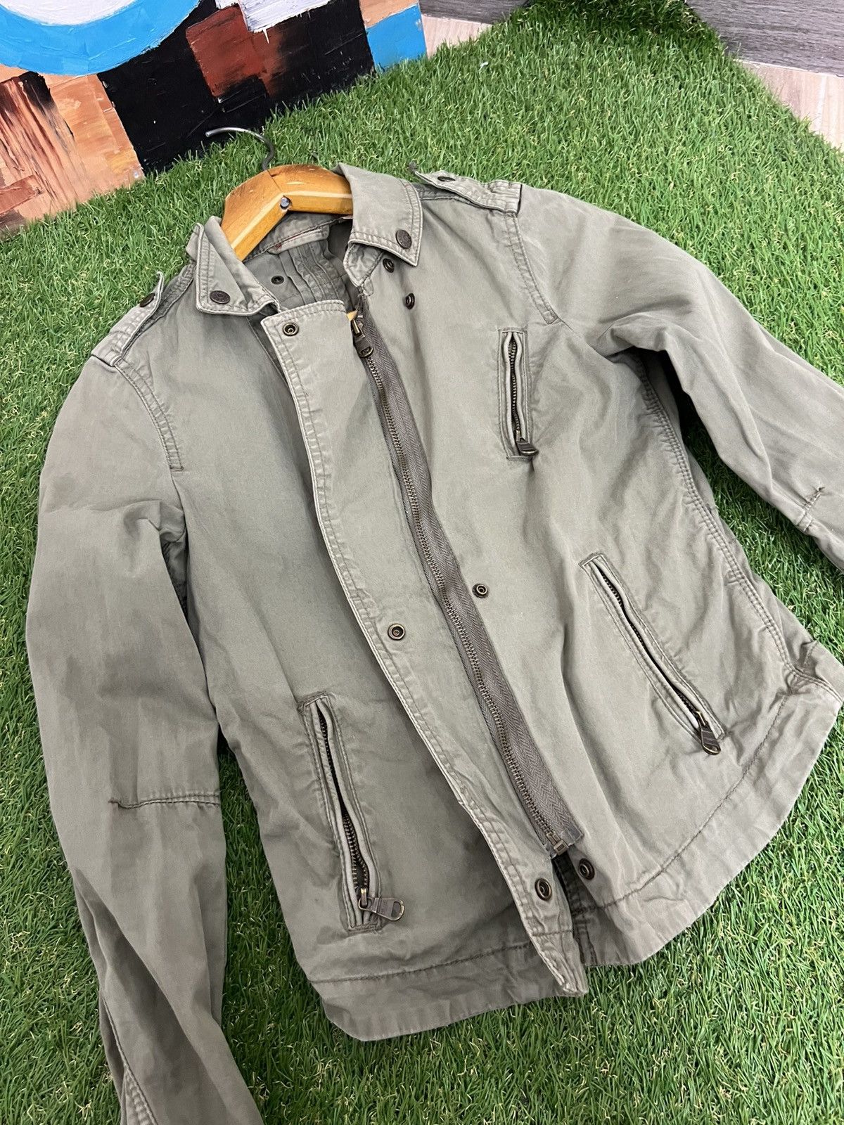 Vintage Vintage Avant Garde Opium y2k Bomber Jacket Size M / US 6-8 / IT 42-44 - 6 Thumbnail