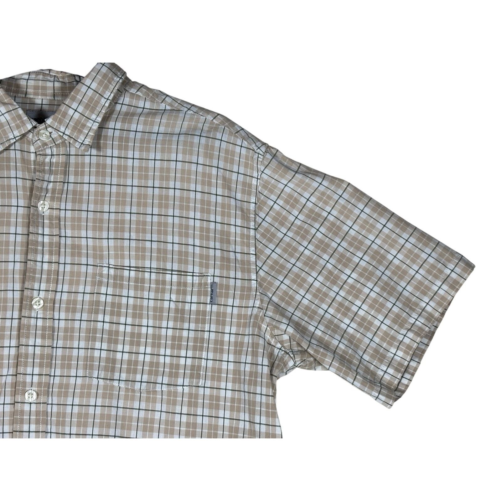 Carhartt Carhartt Men’s XL Plaid Short Sleeve Button Down Shirt Size US XL / EU 56 / 4 - 13 Thumbnail