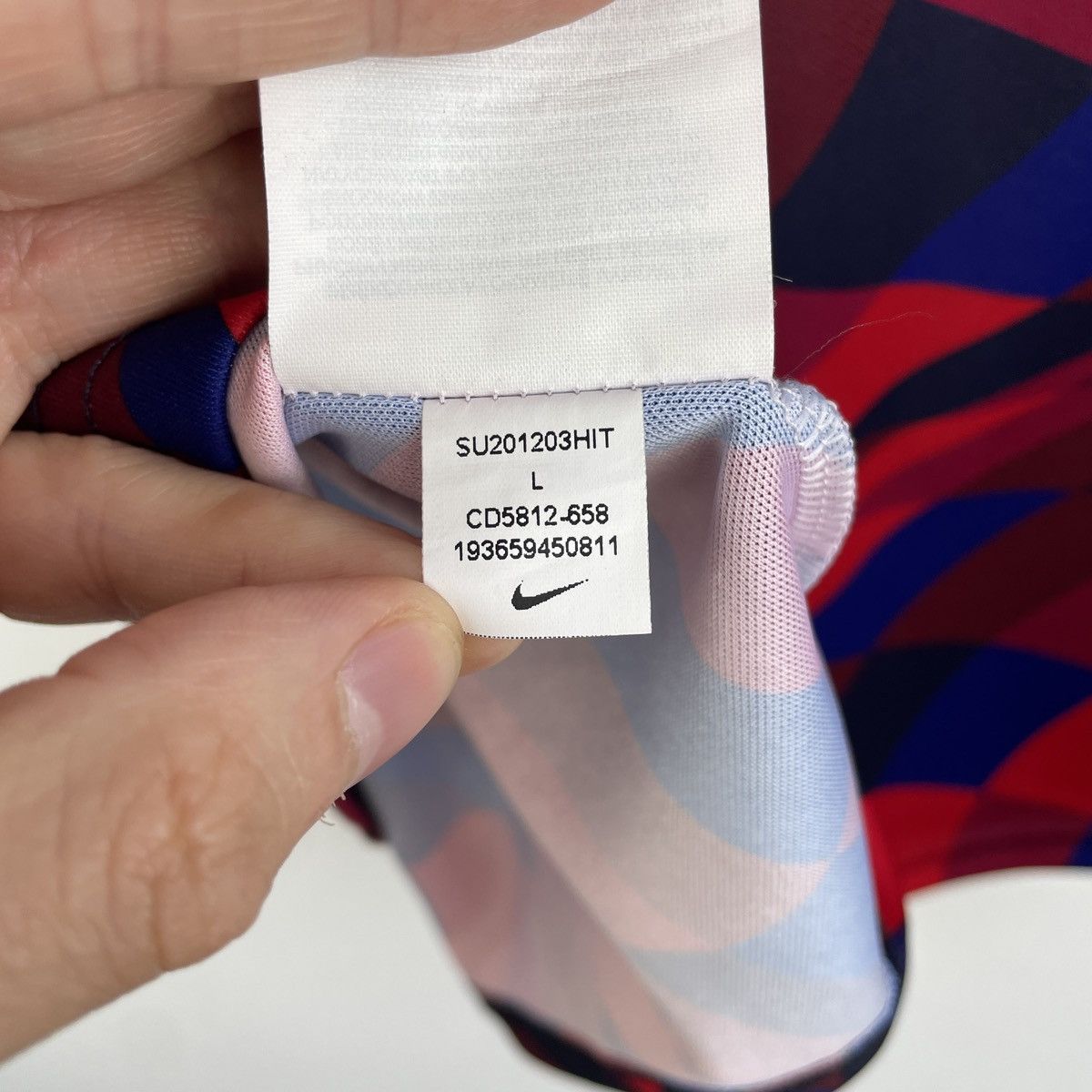 Nike Barcelona Pre-Match Nike Jersey Shirt Men 2020/2021 size L Size US L / EU 52-54 / 3 - 8 Thumbnail