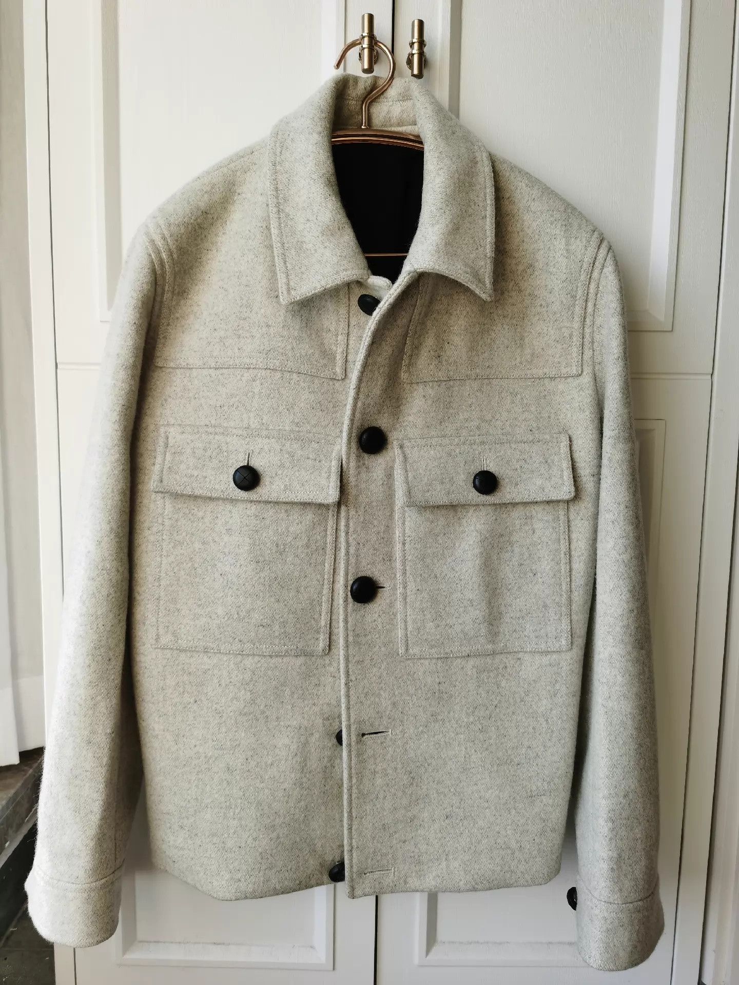 Dior Dior 100% Wool Short Coat Sheepskin Collar 48 Size US M / EU 48-50 / 2 - 4 Thumbnail