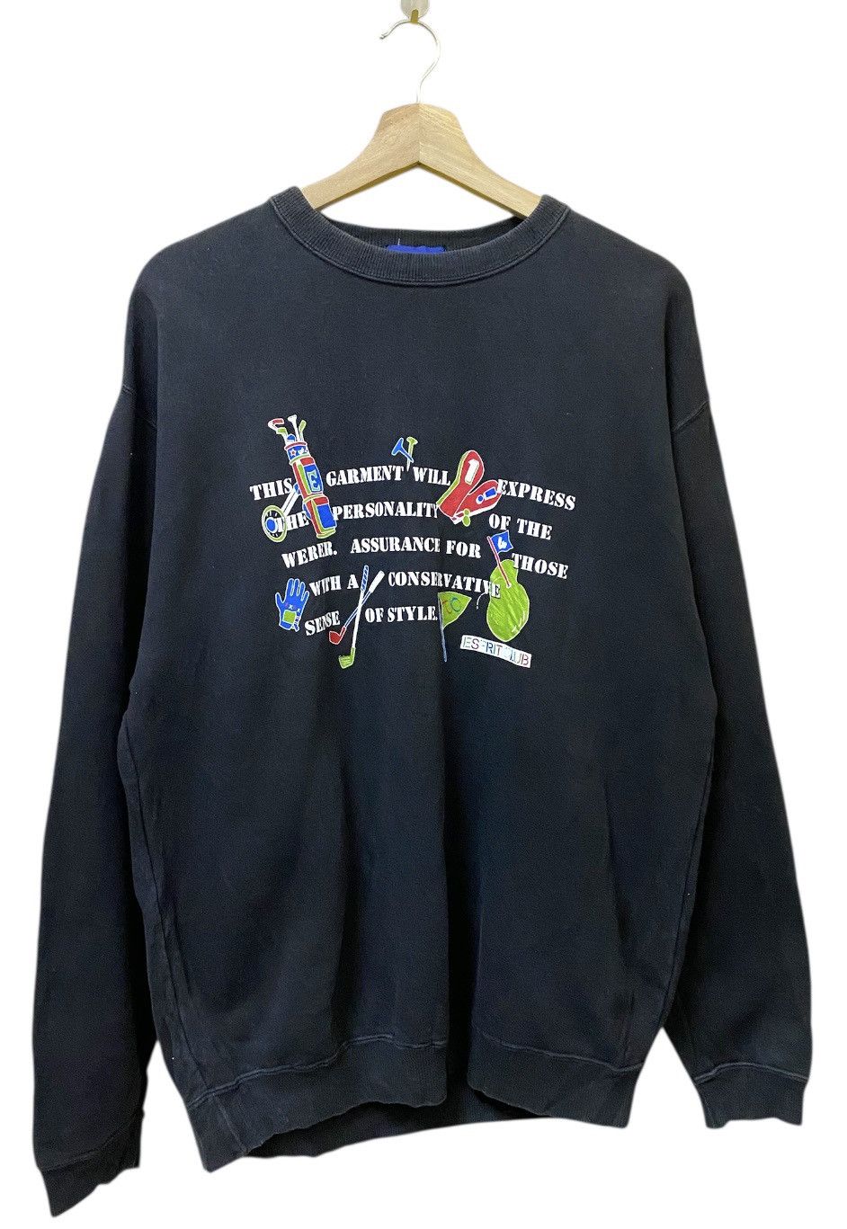 Esprit Esprit Club Sport Sweatshirt Crewneck Tee Size US L / EU 52-54 / 3 - 1 Thumbnail