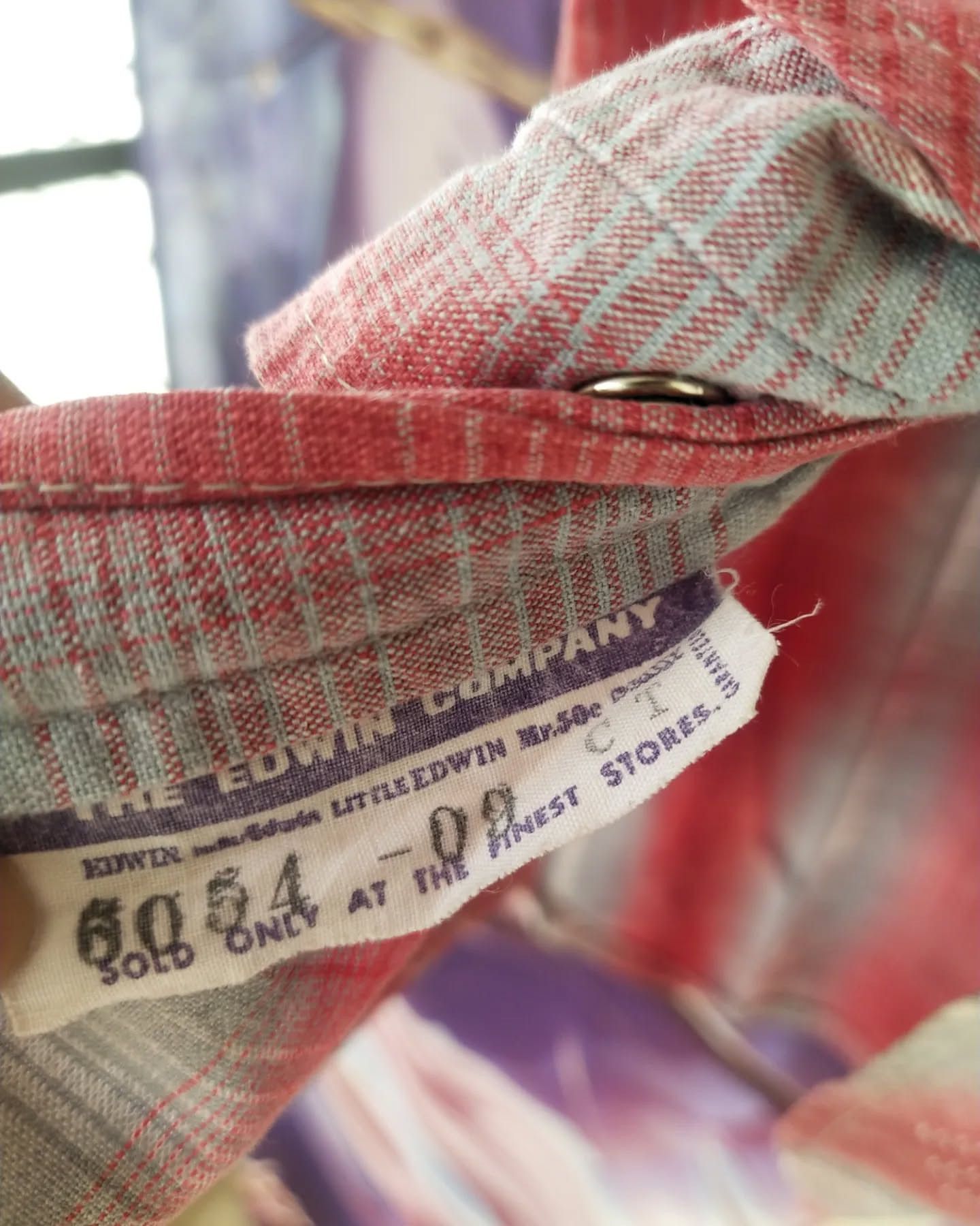 Edwin 70s Edwin Ranch & Western Plaid Vintage Shirt Size US S / EU 44-46 / 1 - 7 Thumbnail