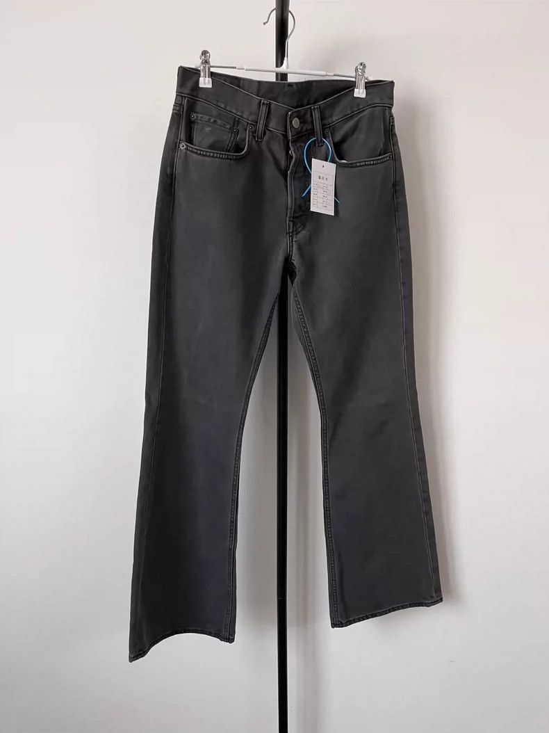 Acne Studios Acne Studios Dark grey aged and faded mid-waisted slightly Size US 30 / EU 46 - 1 Thumbnail