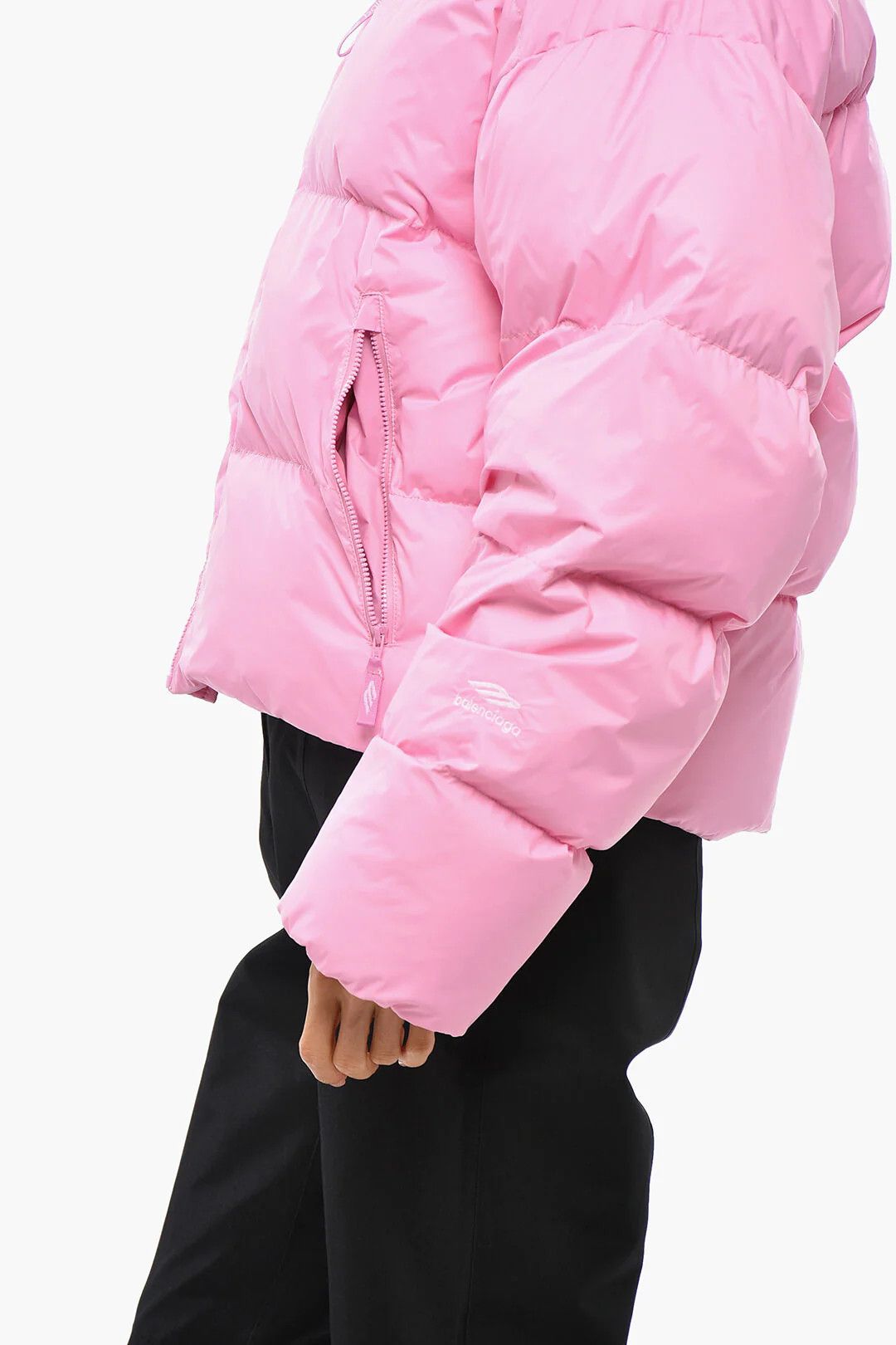Balenciaga og1mm0326 Ski Down Jacket in Pink Size XS / US 0-2 / IT 36-38 - 2 Thumbnail