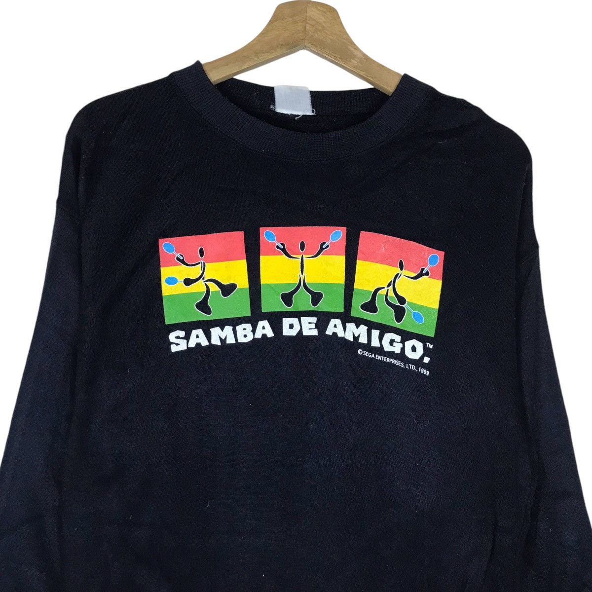 Vintage Vintage SEGA Enterprises LTD Pullover Jumper Sweatshirt Size US S / EU 44-46 / 1 - 2 Thumbnail