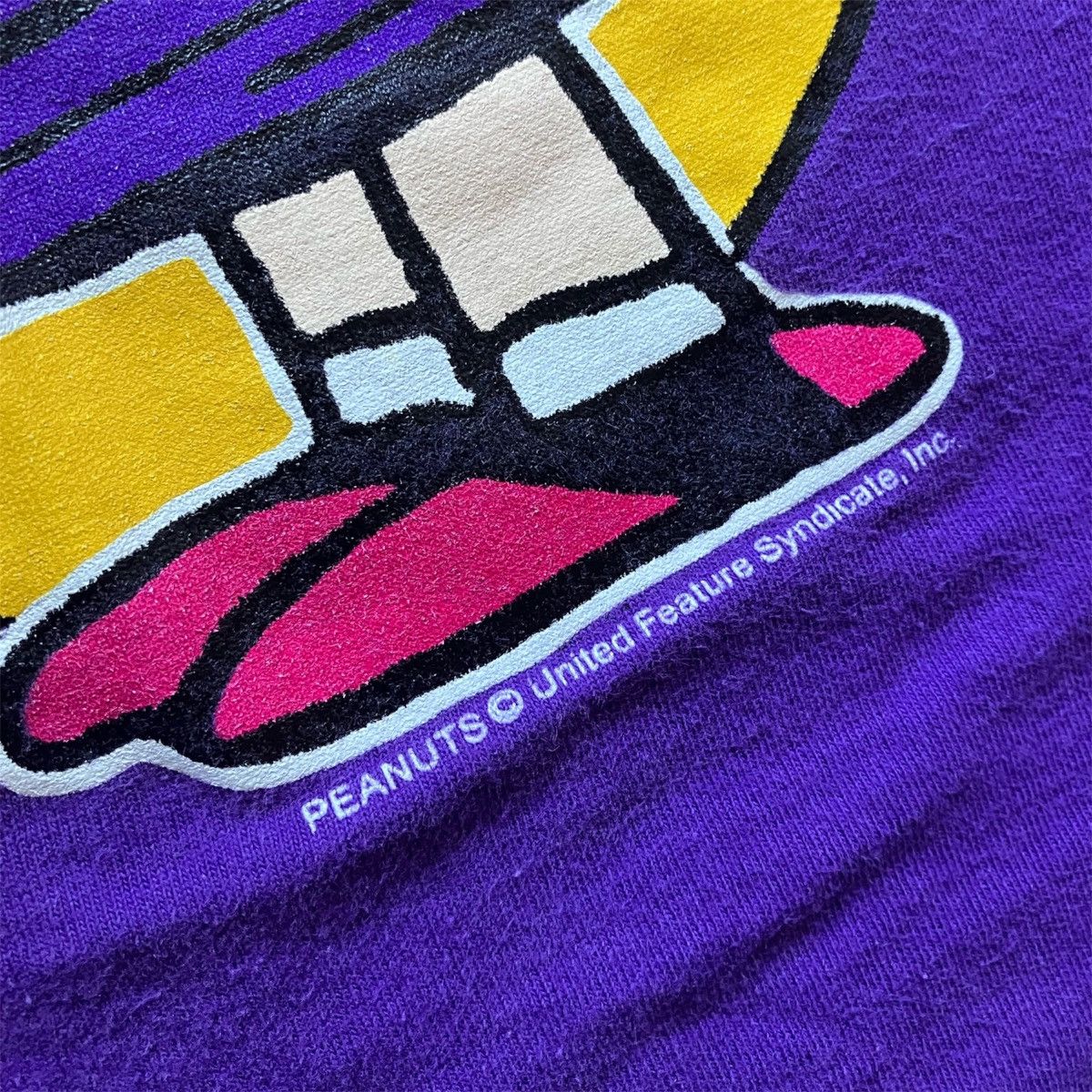 Peanuts Vintage 90s Peanuts Shirt Lucy Perky tee VTG snoopy cartoons Size US L / EU 52-54 / 3 - 5 Thumbnail