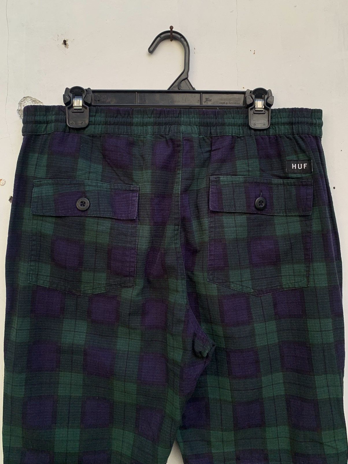 Huf Huf fatigue plaid pants Size US 32 / EU 48 - 5 Thumbnail