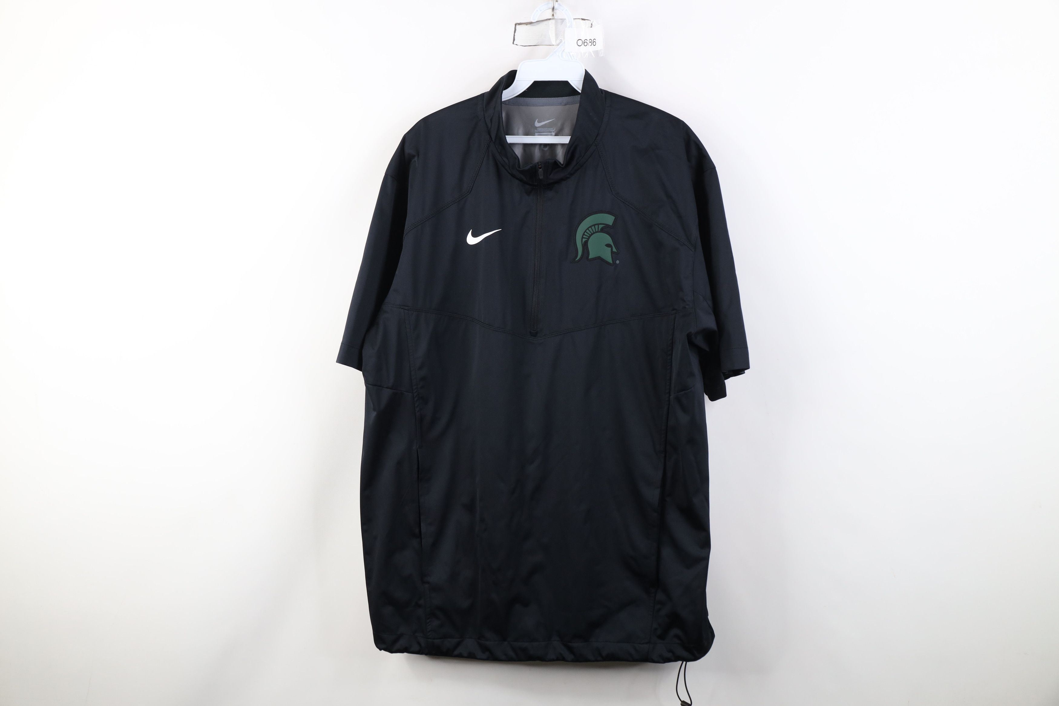 Nike Nike Michigan State University Short Sleeve Rain Jacket Size US M / EU 48-50 / 2 - 1 Thumbnail