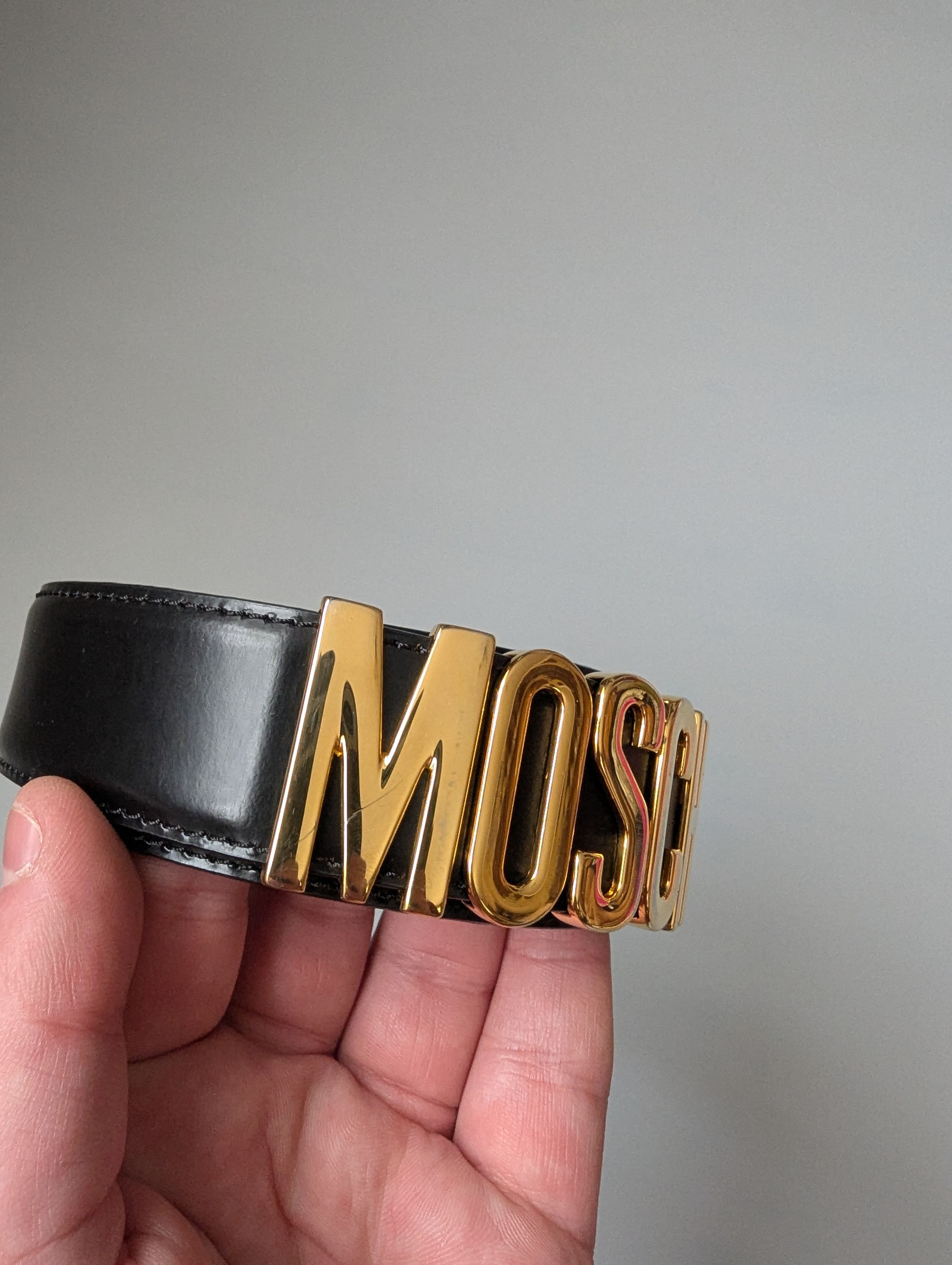 Moschino Moschino leather belt Logo Size ONE SIZE - 2 Thumbnail