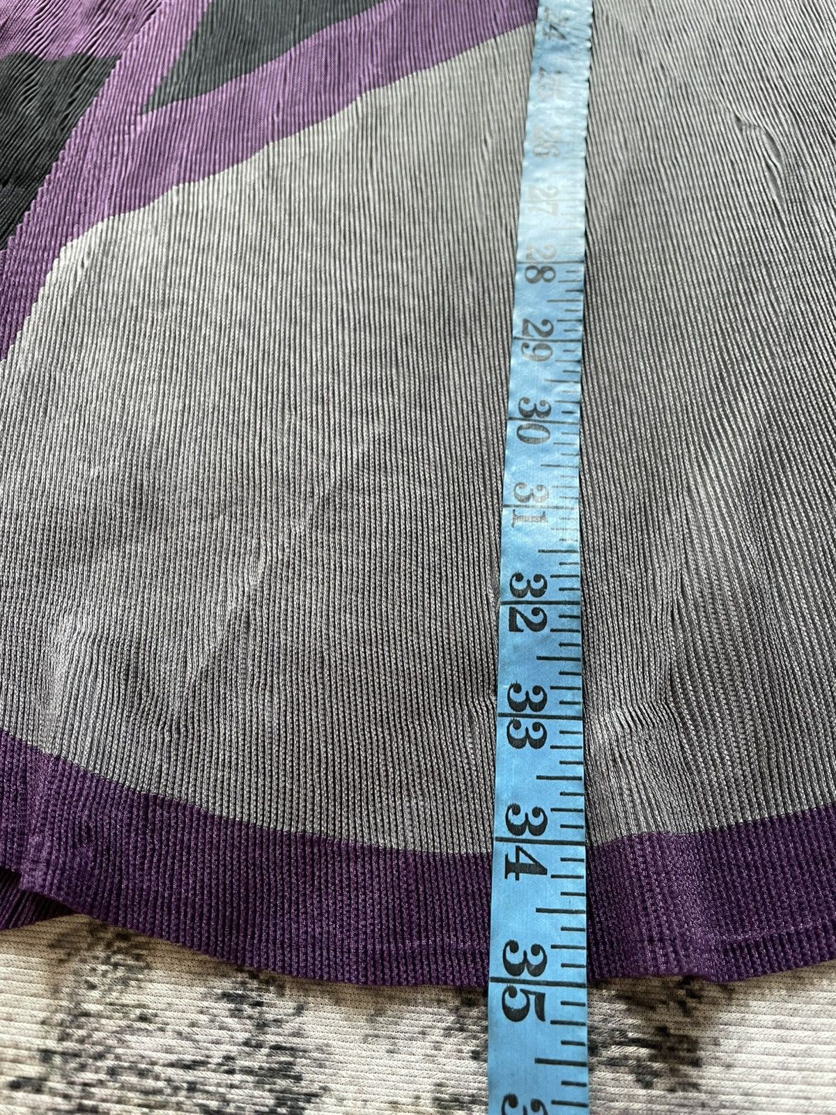 Pleats Please Issey Miyake T-PLEATS Inspired Pleats Please Geometric Long Cardigan Size L / US 10 / IT 46 - 10 Thumbnail
