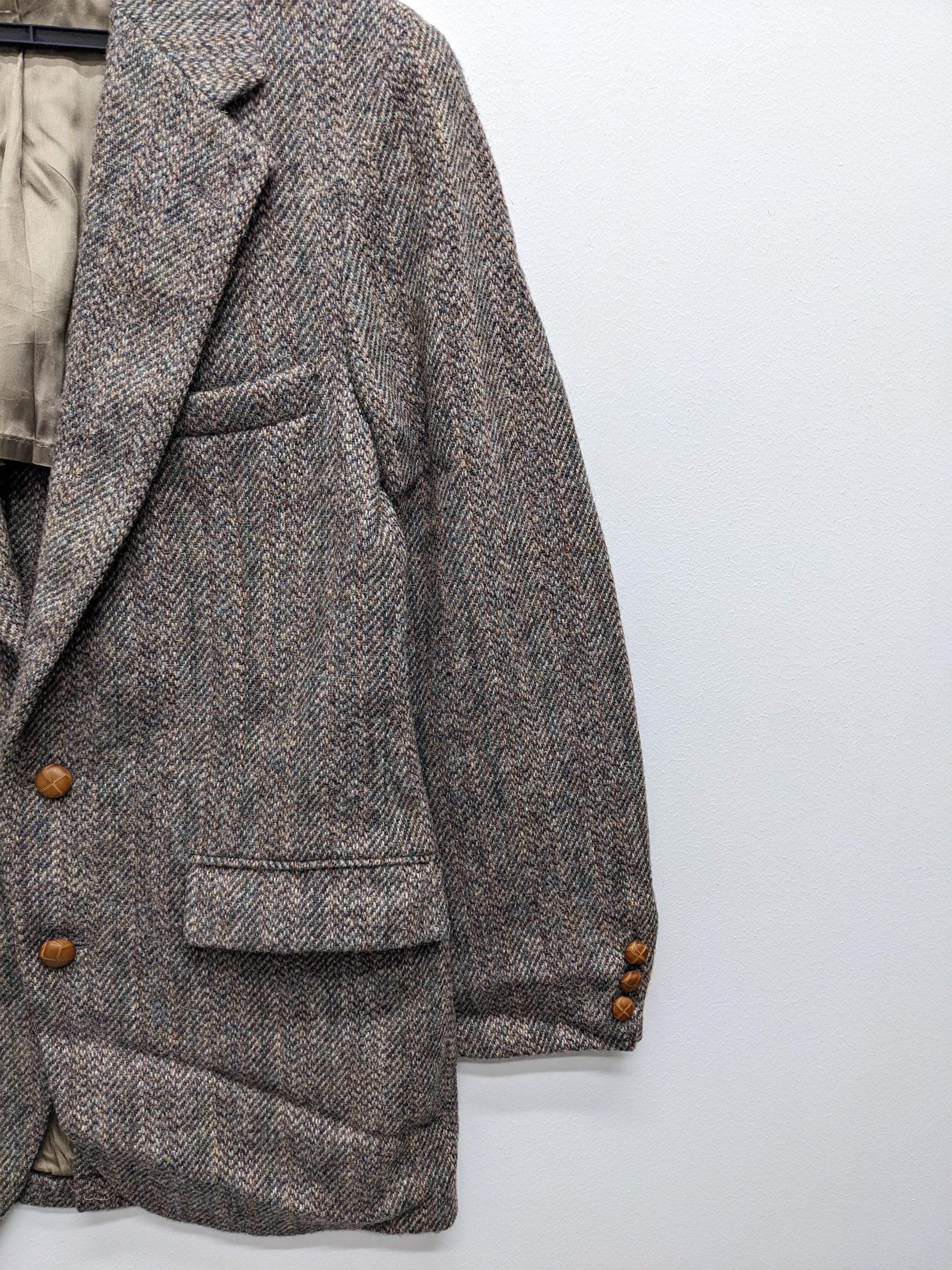 Harris Tweed HARIS TWEED SCOTTISH WOOL BLAZER Size US S / EU 44-46 / 1 - 4 Thumbnail