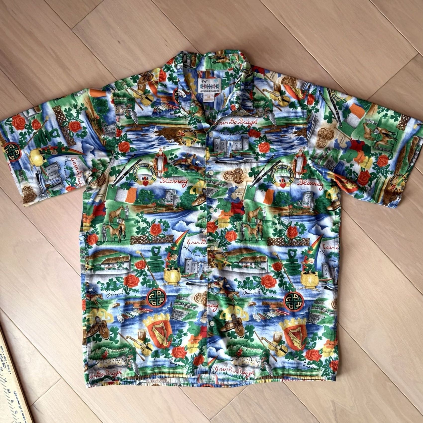 Reyn Spooner Reyn Spooner St Patricks Day Shirt Multicolor Ireland Irish Short Sleeve Party M Size US M / EU 48-50 / 2 - 3 Thumbnail