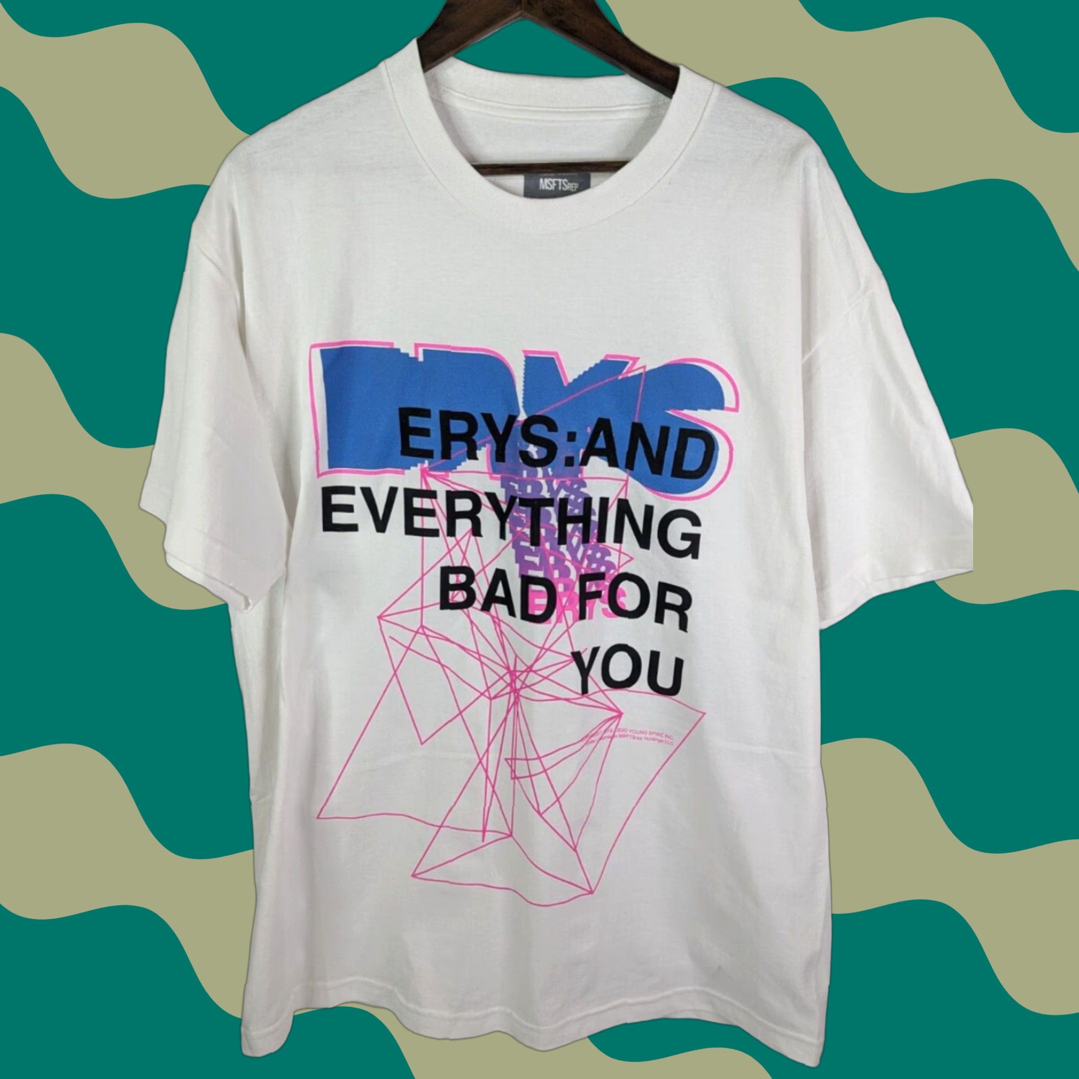 Msftsrep MSFTSrep White 2020 Jaden Smith ERYS: And Everything Bad For You Rap T-Shirt XL Size US XL / EU 56 / 4 - 1 Thumbnail