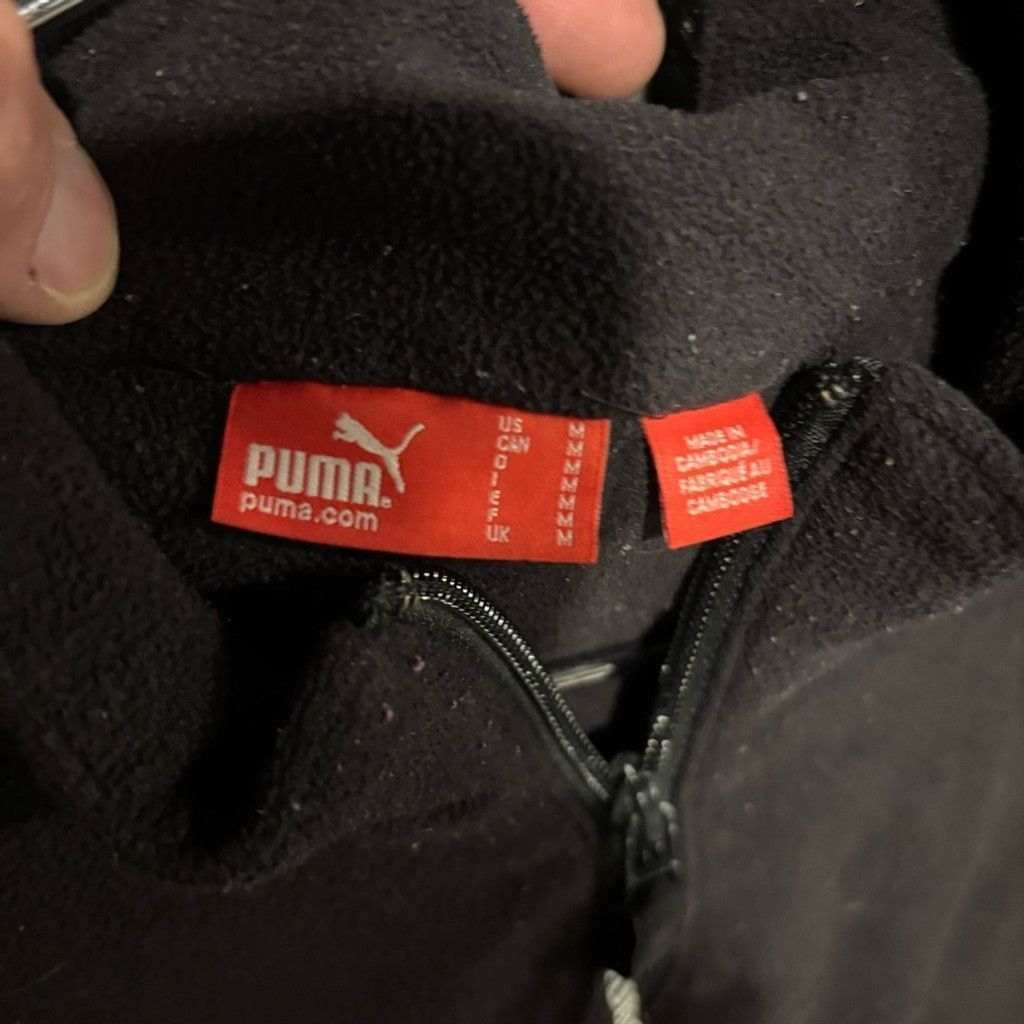 Puma Puma Black Fleece Pullover Size M / US 6-8 / IT 42-44 - 3 Thumbnail