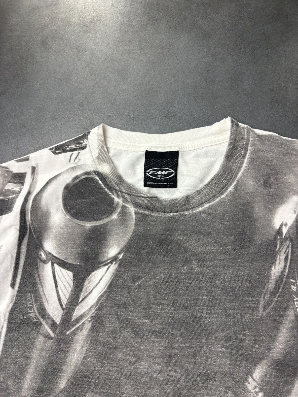 Fox Racing Y2K FMF Apparel All Over Print Moto Tee Shirt ALP 2000s Bike Size US S / EU 44-46 / 1 - 5 Thumbnail