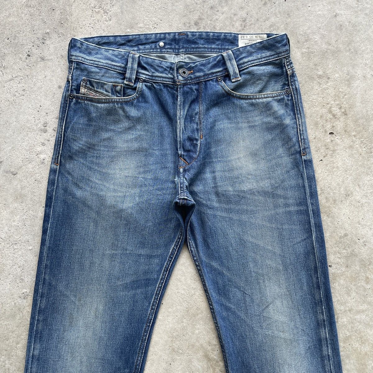 Diesel Vintage Diesel Industry FlyButton Denim Faded Jeans Pants Size US 32 / EU 48 - 3 Thumbnail