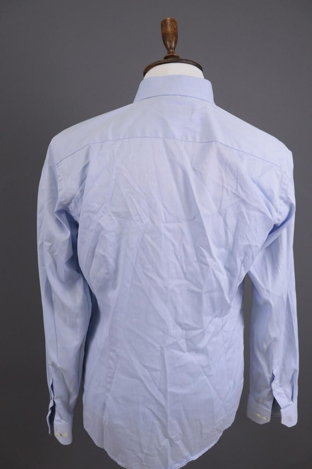 Eton Eton Slim Fit Siognature Twill Dress Shirt Size 16 41 L Size US M / EU 48-50 / 2 - 12 Thumbnail