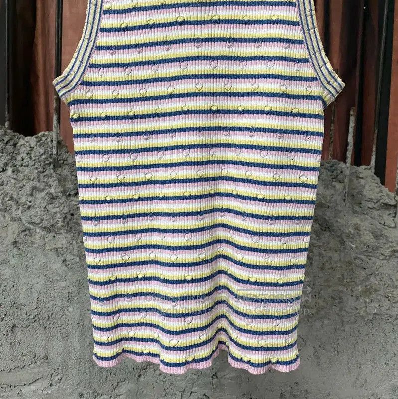 Chanel Chanel Summer Striped Women's Tank Top . Size XXS / US 00 / IT 34 - 4 Thumbnail