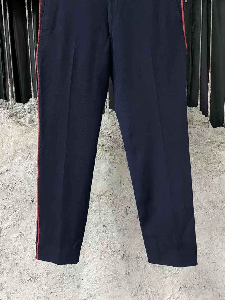 Dries Van Noten dries van noten Red and blue trousers Size US 28 / EU 44 - 4 Thumbnail