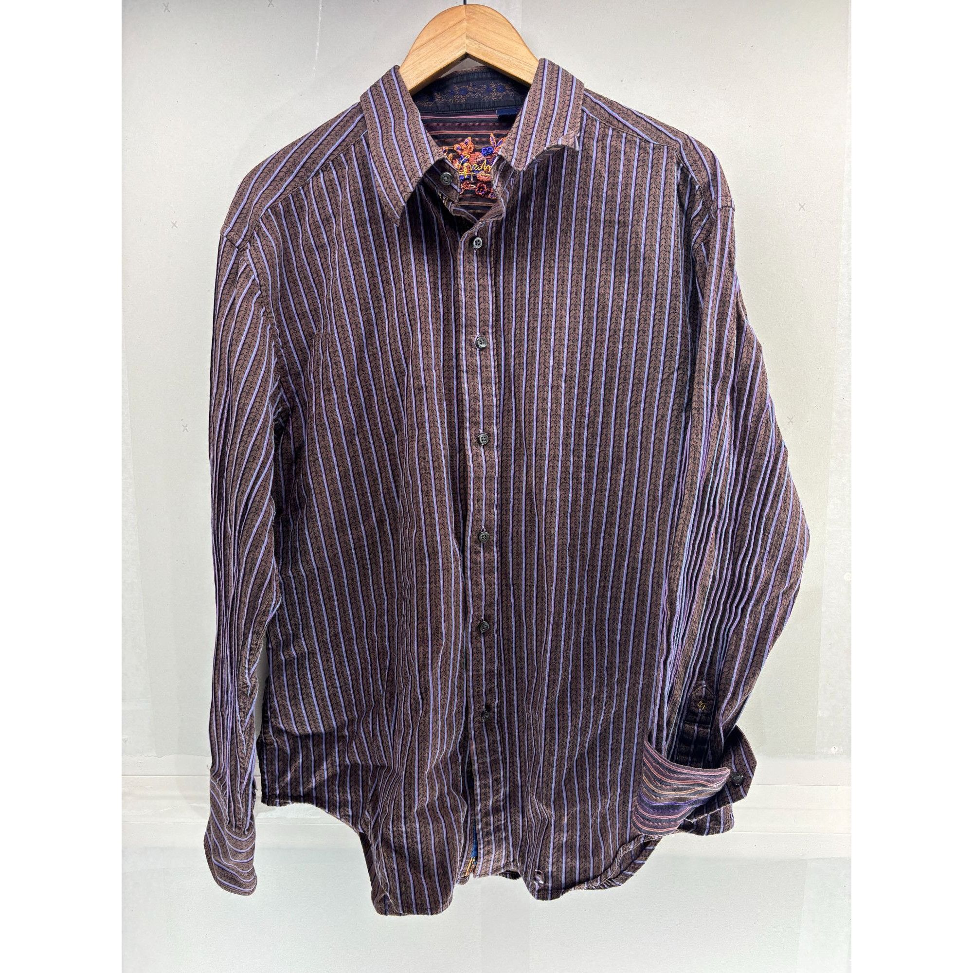 Robert Graham Robert Graham Shirt Men's 2XL XXL Flip Cuff Casual Button Do Size US XXL / EU 58 / 5 - 1 Thumbnail