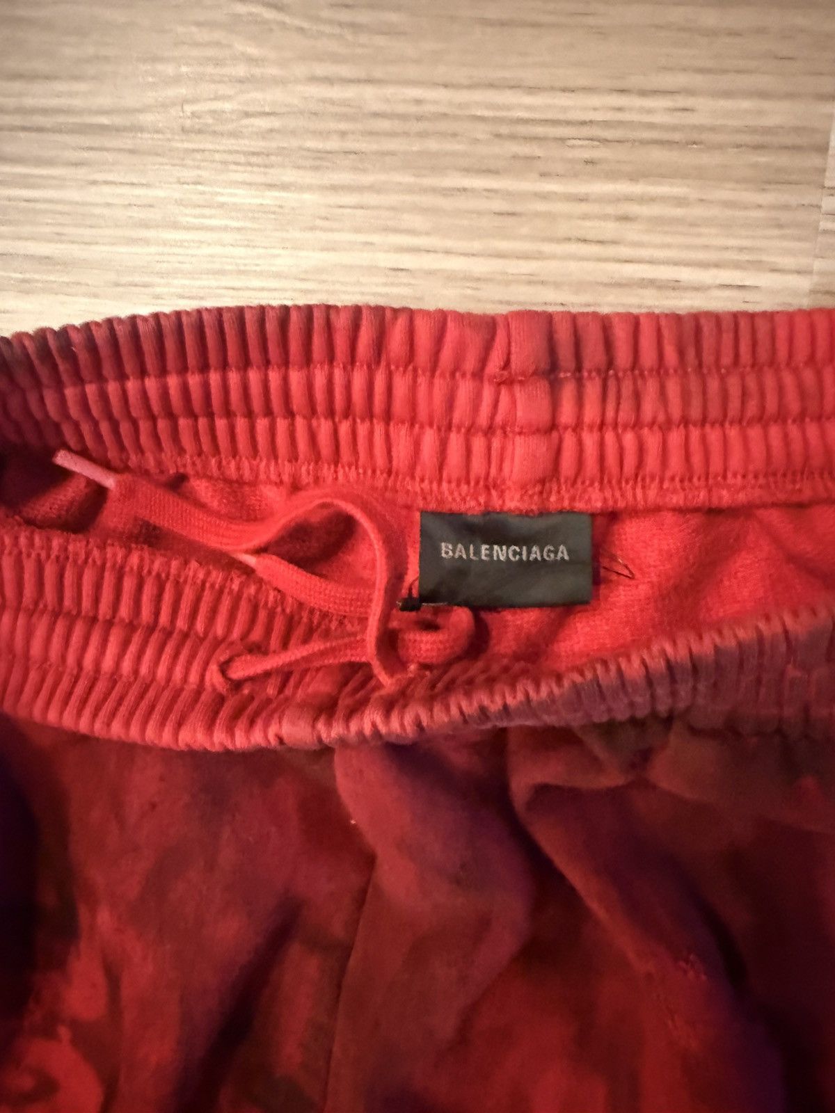 Balenciaga Balenciaga SS23 Red Skater Graffiti Sweatpants Size US 34 / EU 50 - 3 Thumbnail