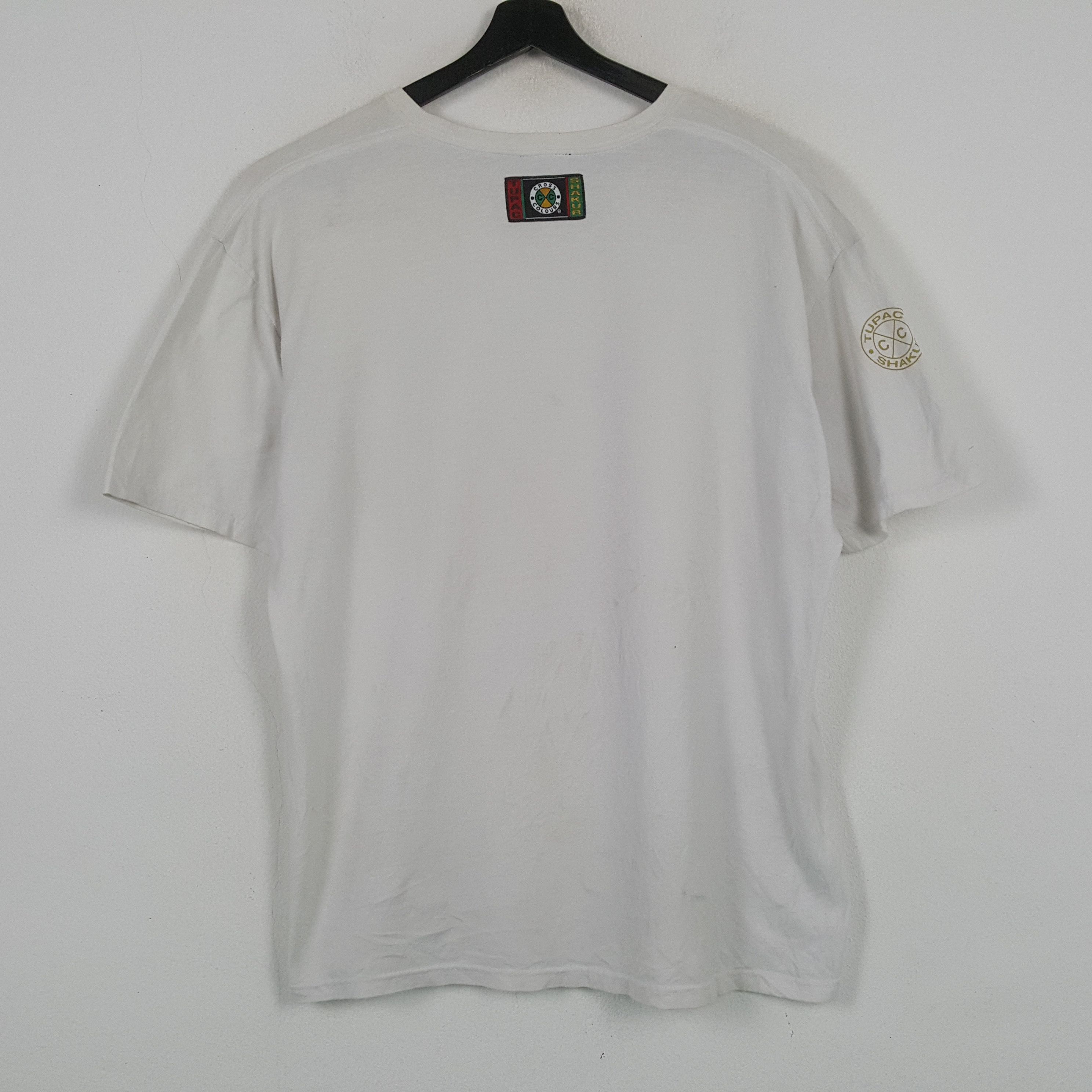 Rap Tees TUPAC SHAKUR X Cross Colours Streetwear Tshirt 31 Size US XL / EU 56 / 4 - 3 Thumbnail