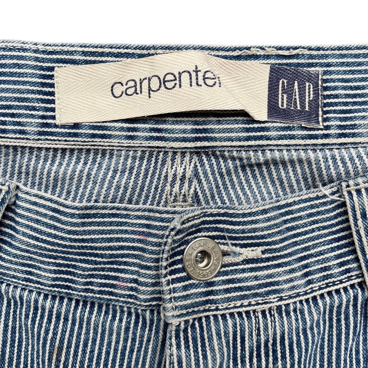 Gap Gap Carpenter Striped Pant Size 36 Size US 36 / EU 52 - 2 Thumbnail