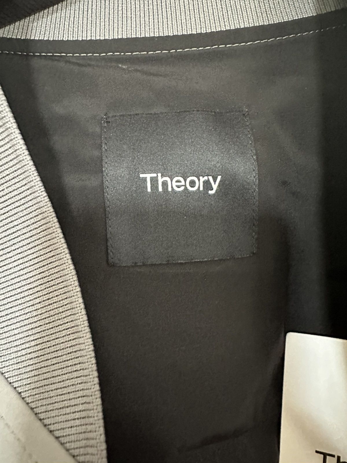 Theory Theory Mens Murphy Precision Ponte Soft Grey Size Large Size US L / EU 52-54 / 3 - 4 Thumbnail