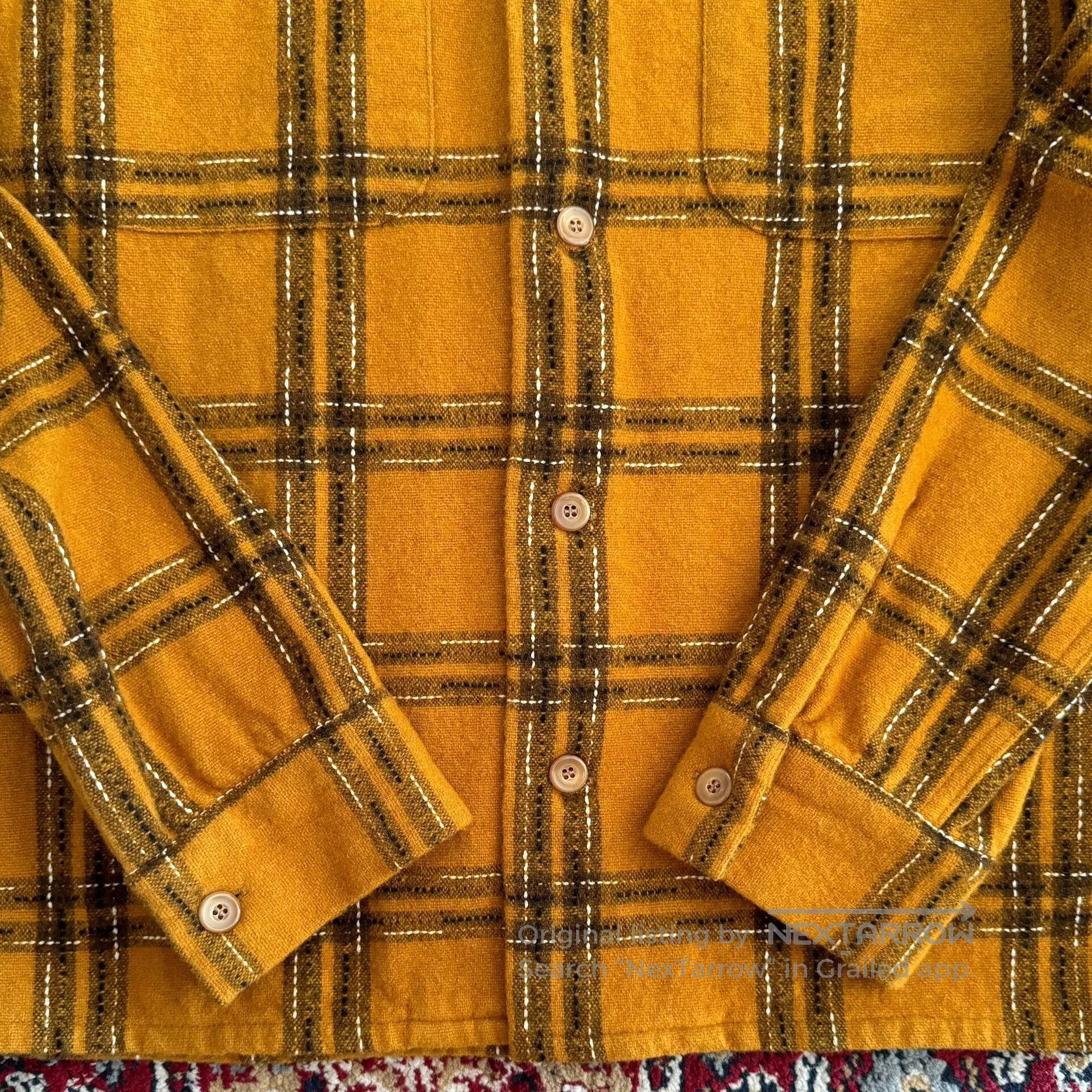 Tenderloin TENDERLOIN Wool Plaid Shirt Jacket. Size US S / EU 44-46 / 1 - 5 Thumbnail