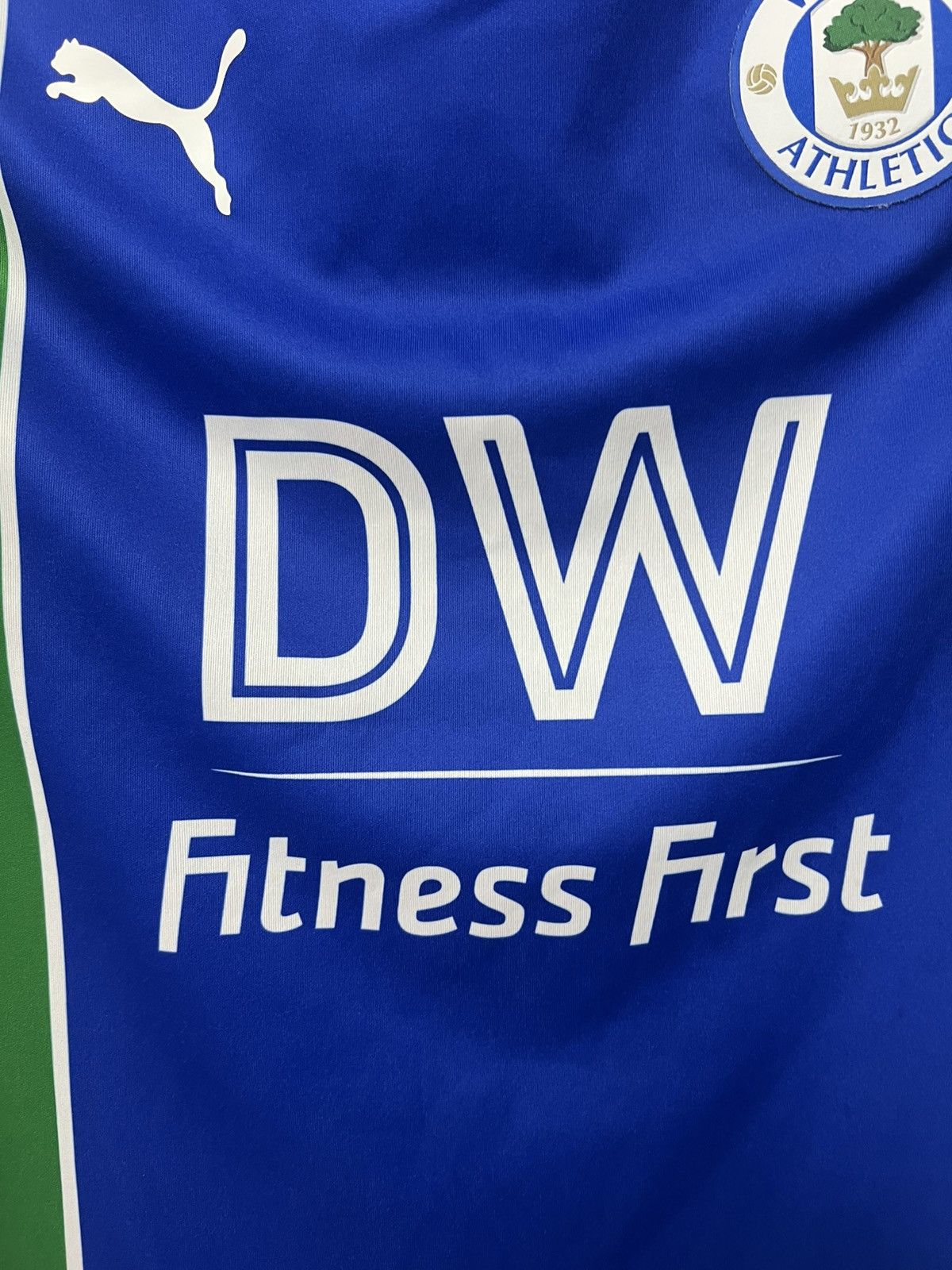 Puma × Vintage Wigan Athletic 2018/19 Home Jersey Puma Football Shirt sz L Size US L / EU 52-54 / 3 - 20 Thumbnail