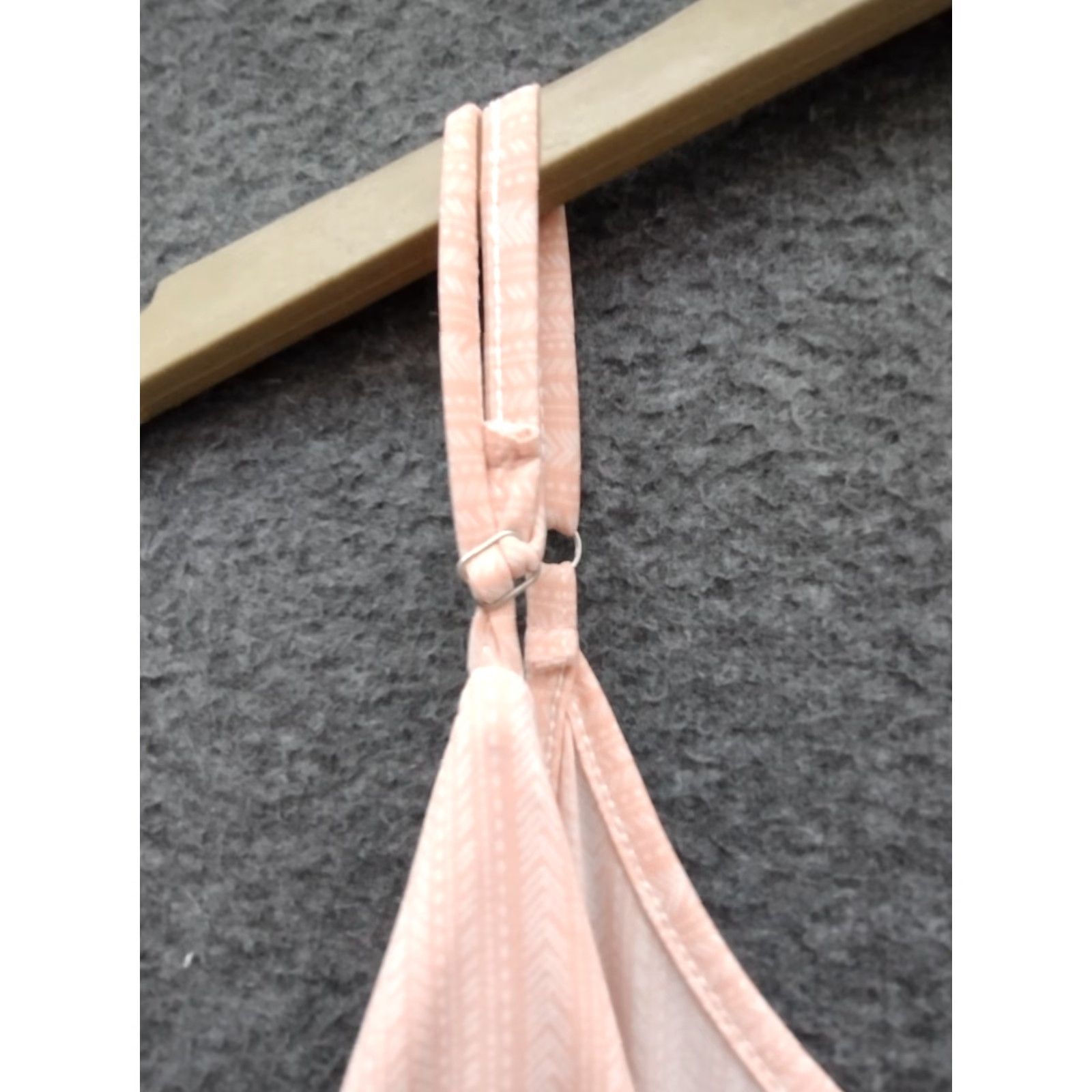 Vintage Exist Women's Jersey Sleeveless Maxi Dress L Peach/White Arrow Print Boho Dress Jersey Womens Maxi L Peach/White Arrow Print Boho Size L / US 10 / IT 46 - 5 Thumbnail