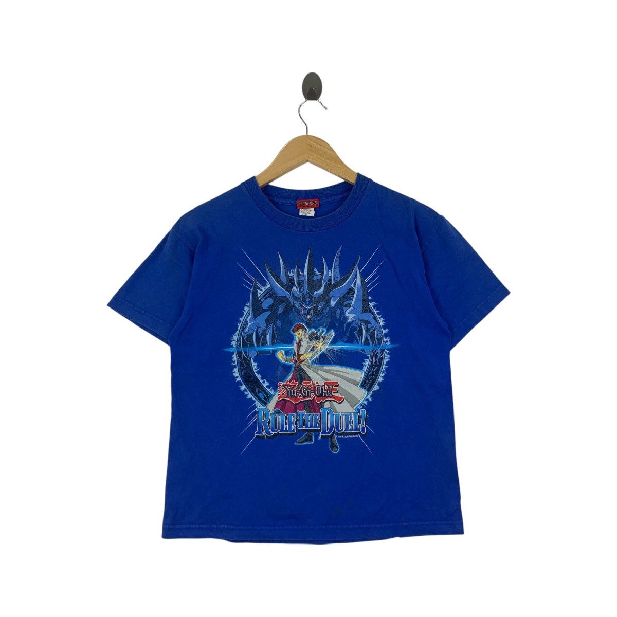Vintage Vintage 1996 YU-GI-OH! MANGA ANIME Rule Duel Tee Shirt Size US L / EU 52-54 / 3 - 1 Thumbnail