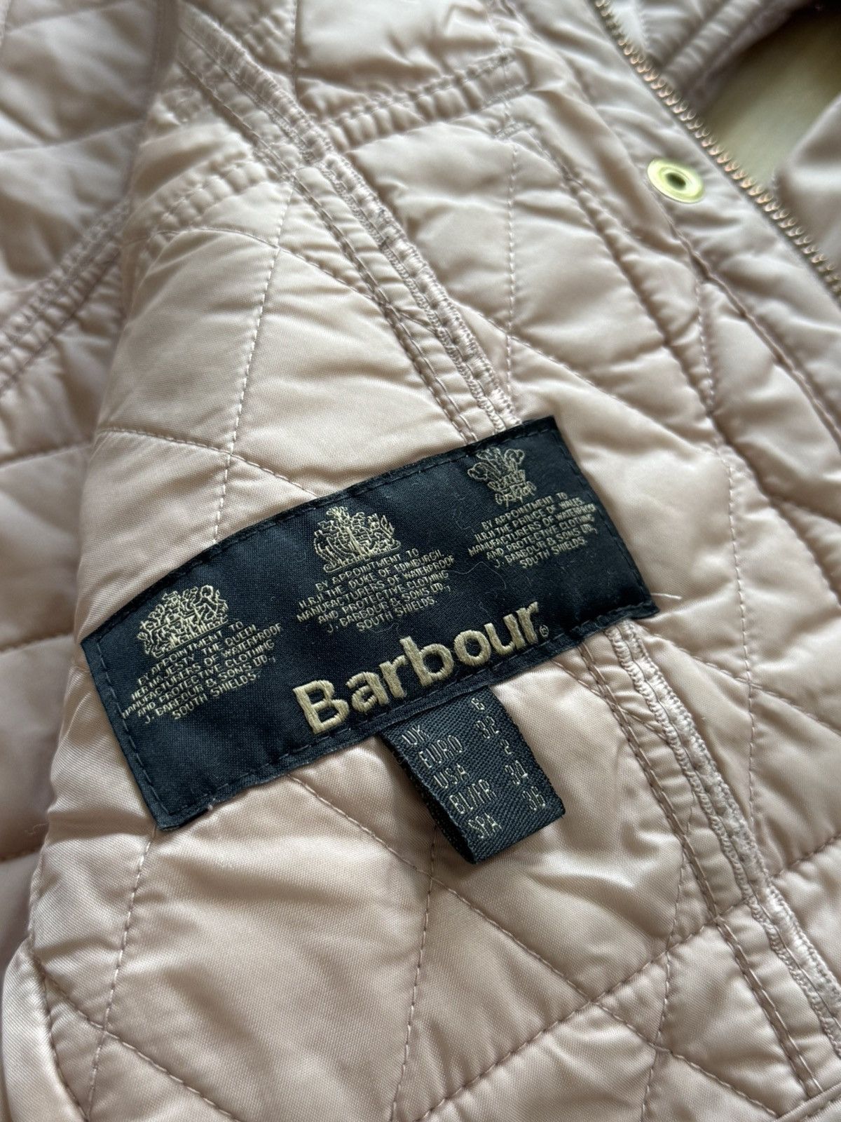 Barbour Barbour International Quilted jacket vintage light pink Size XS / US 0-2 / IT 36-38 - 9 Thumbnail