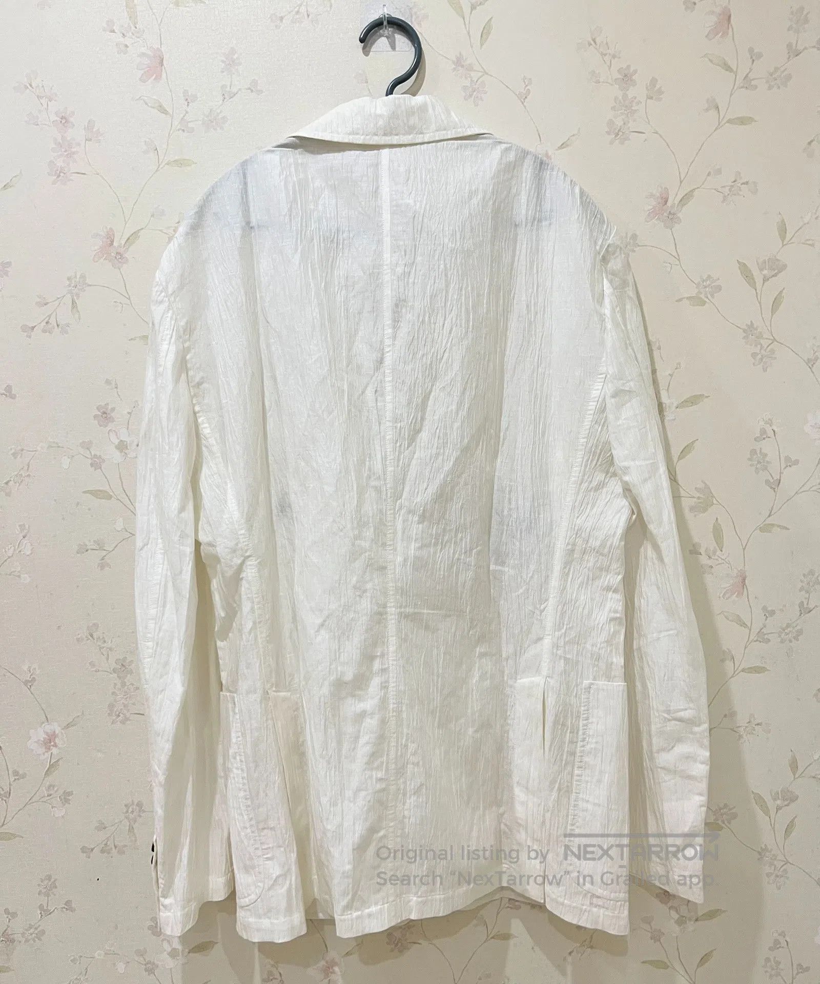 Hermes Hermes Flannel pleated suit jacket| Size 48R - 2 Thumbnail