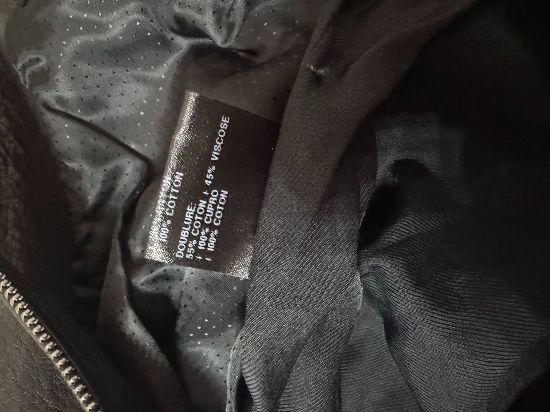Haider Ackermann Haider Ackermann men's and women's vest/leather jacket. Size US XS / EU 42 / 0 - 8 Thumbnail