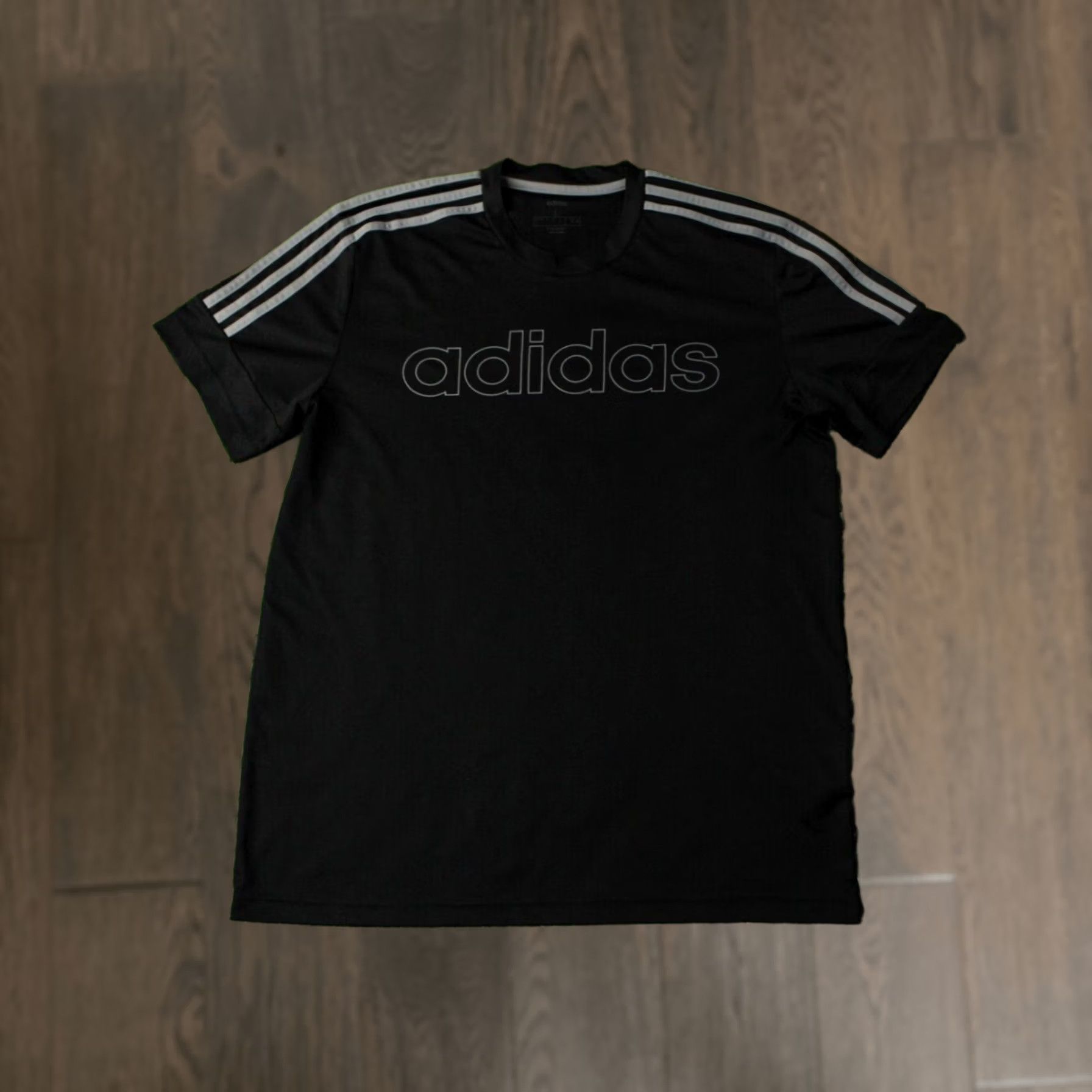 Adidas ADIDAS PERFORMANCE TRAINING SHIRT JERSEY XL MEN Black and Gray 100% Polyester Short Sleeve 2019 Sports Tee T-Shirt Size US XL / EU 56 / 4 - 1 Thumbnail