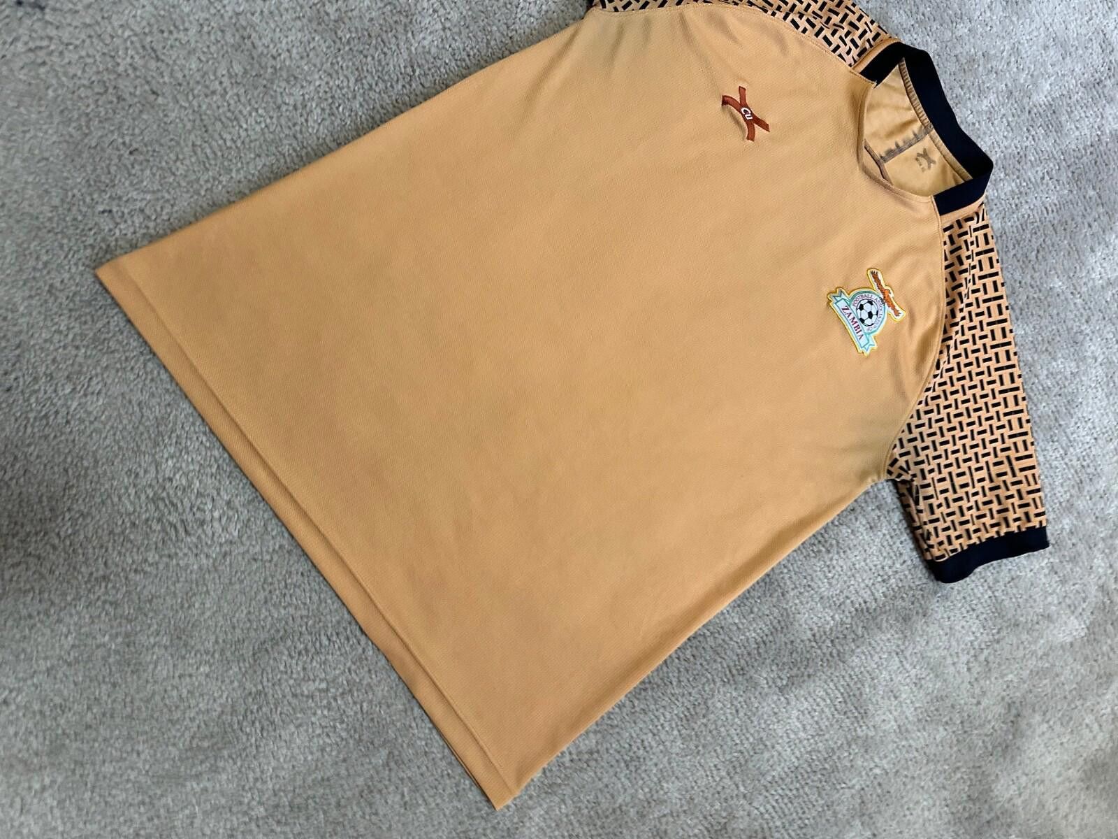 Other ZAMBIA 2018/2019 HOME FOOTBALL SHIRT SOCCER JERSEY KIT Size US XL / EU 56 / 4 - 2 Thumbnail