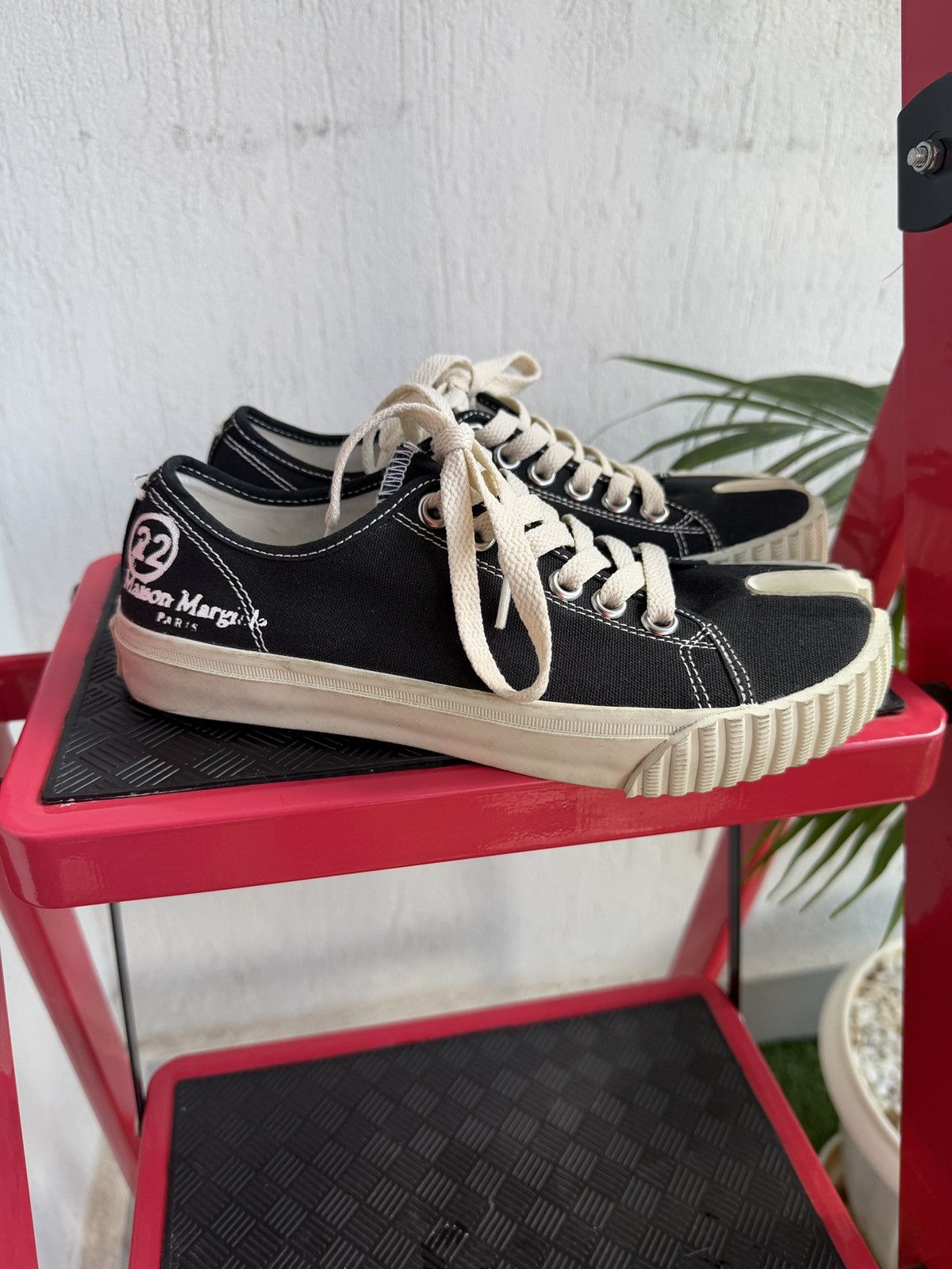 Maison Margiela tabi canvas sneakers Size US 6 / IT 36 - 4 Thumbnail