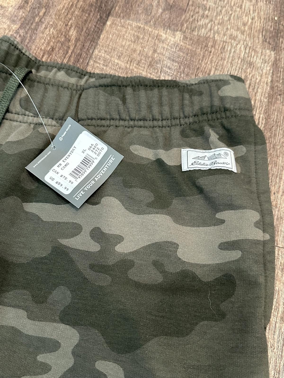 Eddie Bauer Eddie Bauer Sweatpants Mens XL Everyday Camo Size ONE SIZE - 4 Thumbnail
